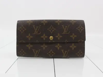 Monogram Pochette Portemonnaie Credit Bi-fold Long Wallet