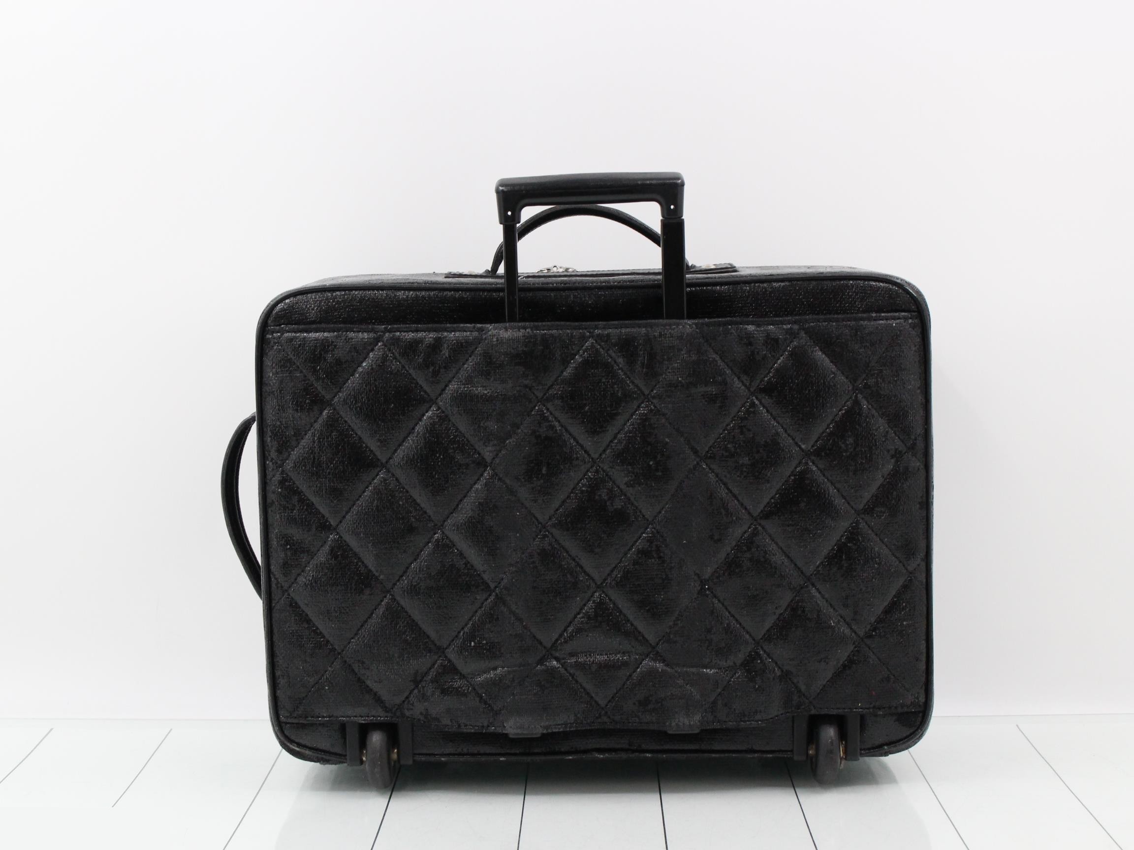 Paris Biarritz Carry Bag, Black Suitcase — view 2