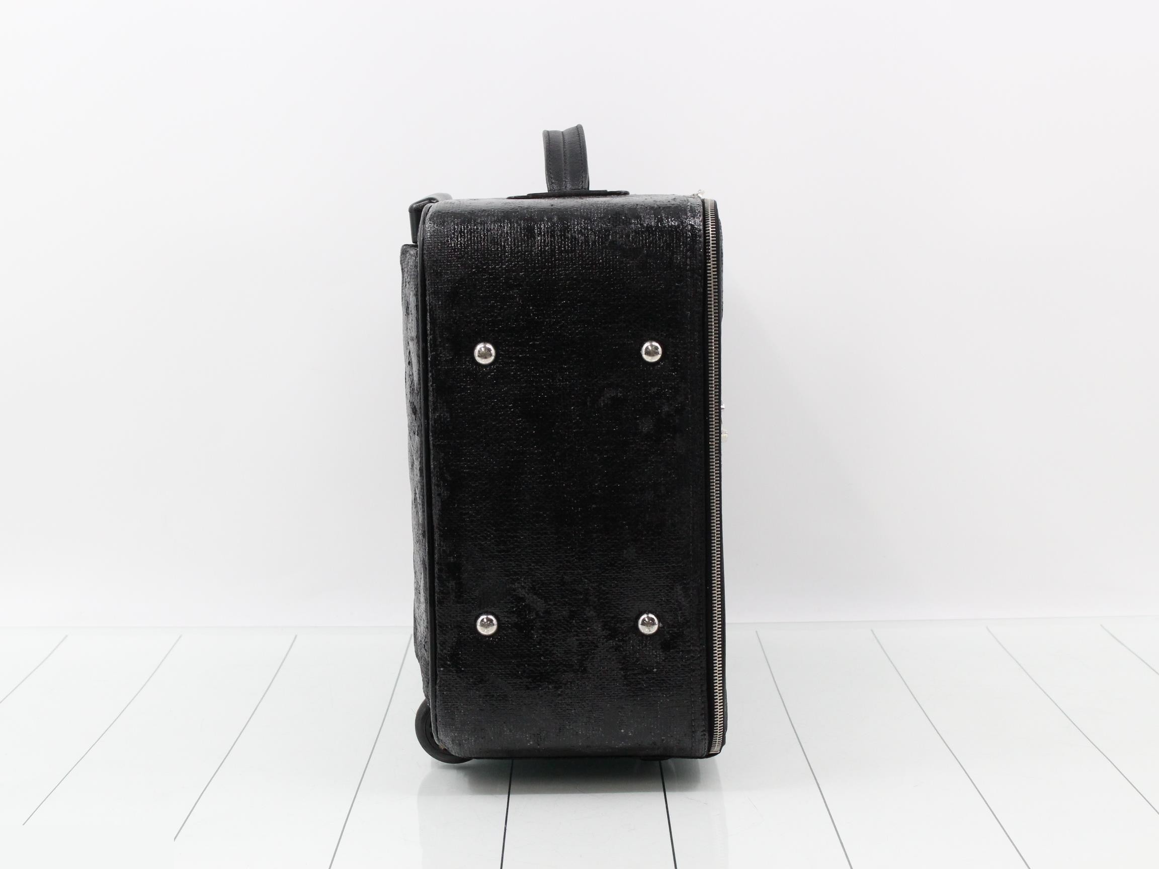Paris Biarritz Carry Bag, Black Suitcase — view 4