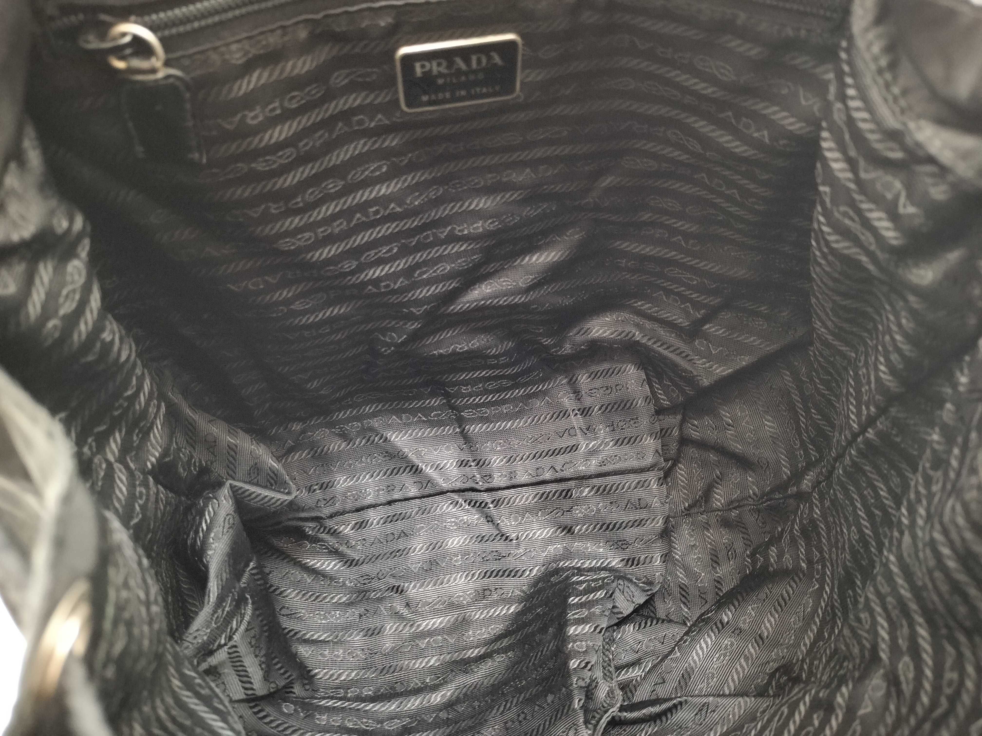 Nylon Prada Backpack, Black Backpack — view 11