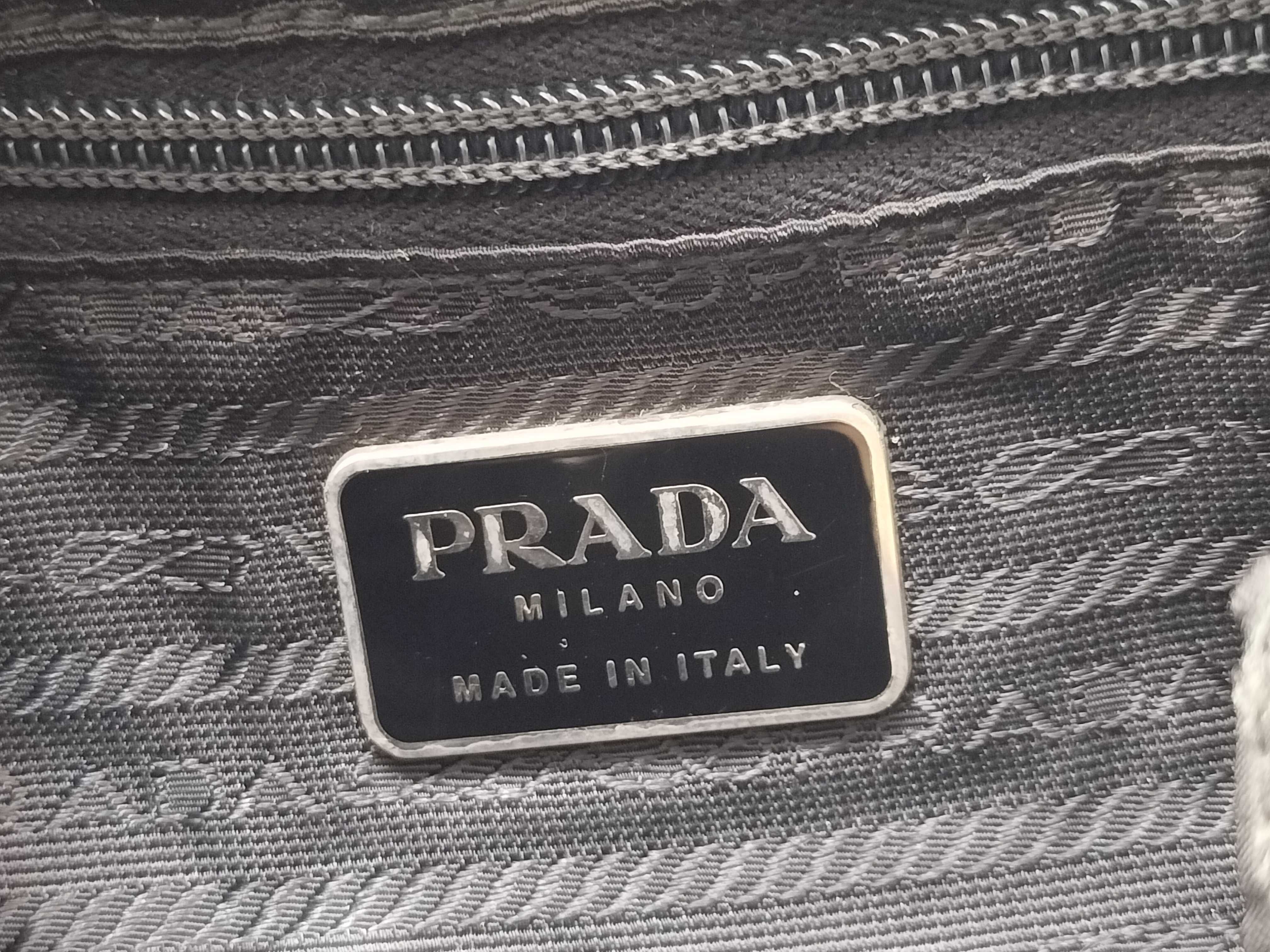 Nylon Prada Backpack, Black Backpack — view 12