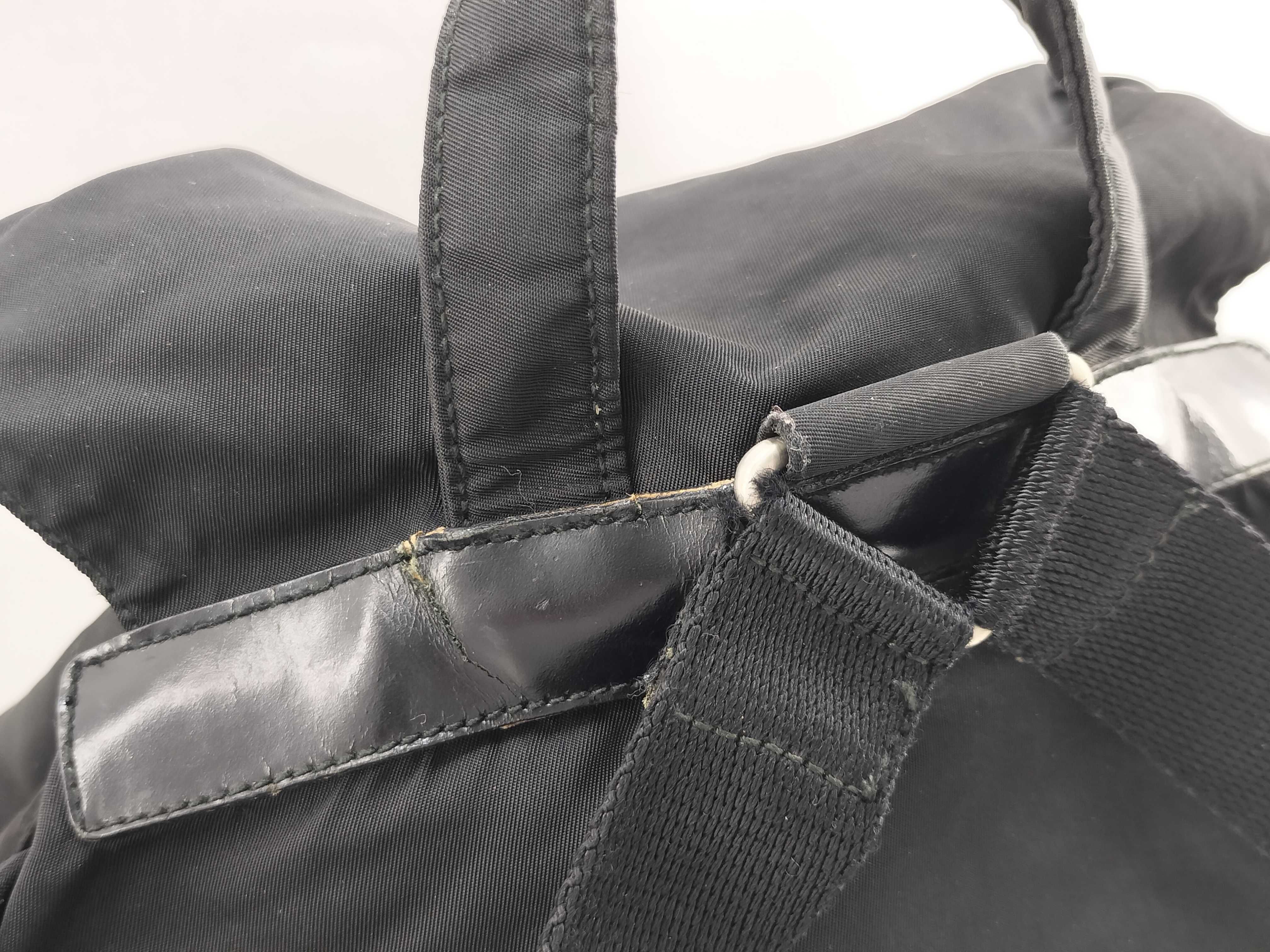 Nylon Prada Backpack, Black Backpack — view 4