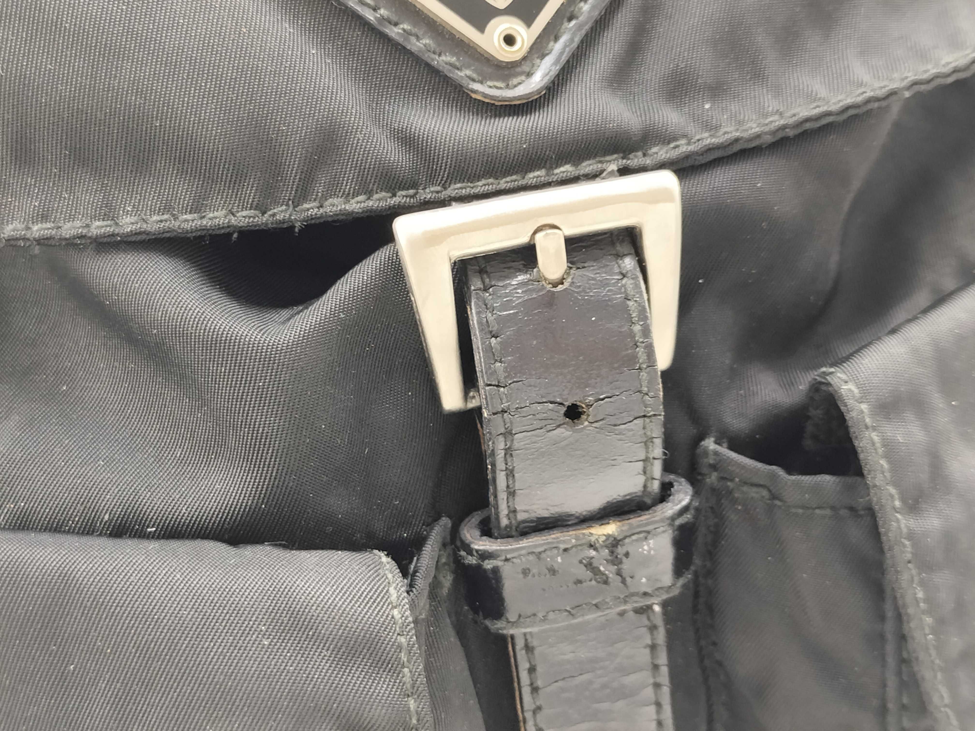 Nylon Prada Backpack, Black Backpack — view 5