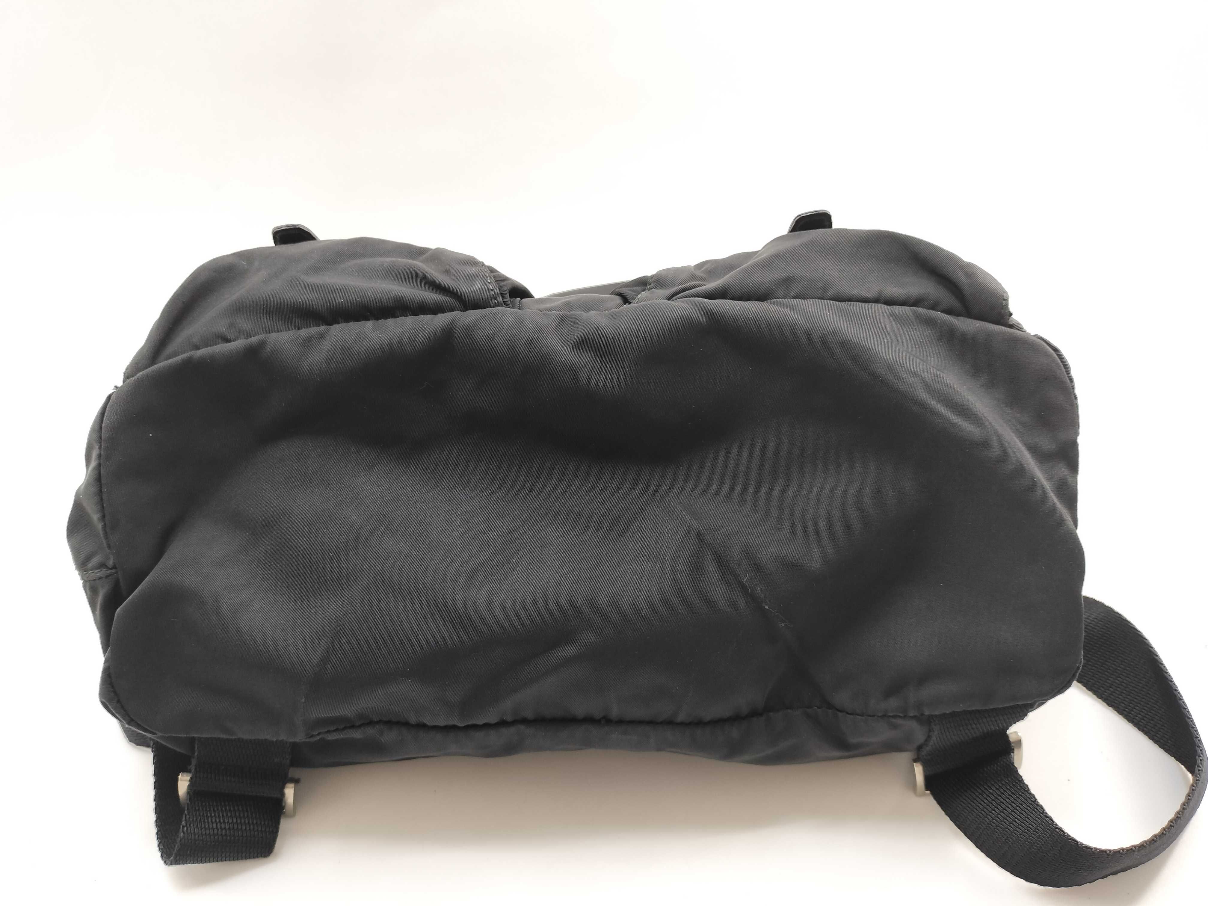 Nylon Prada Backpack, Black Backpack — view 6