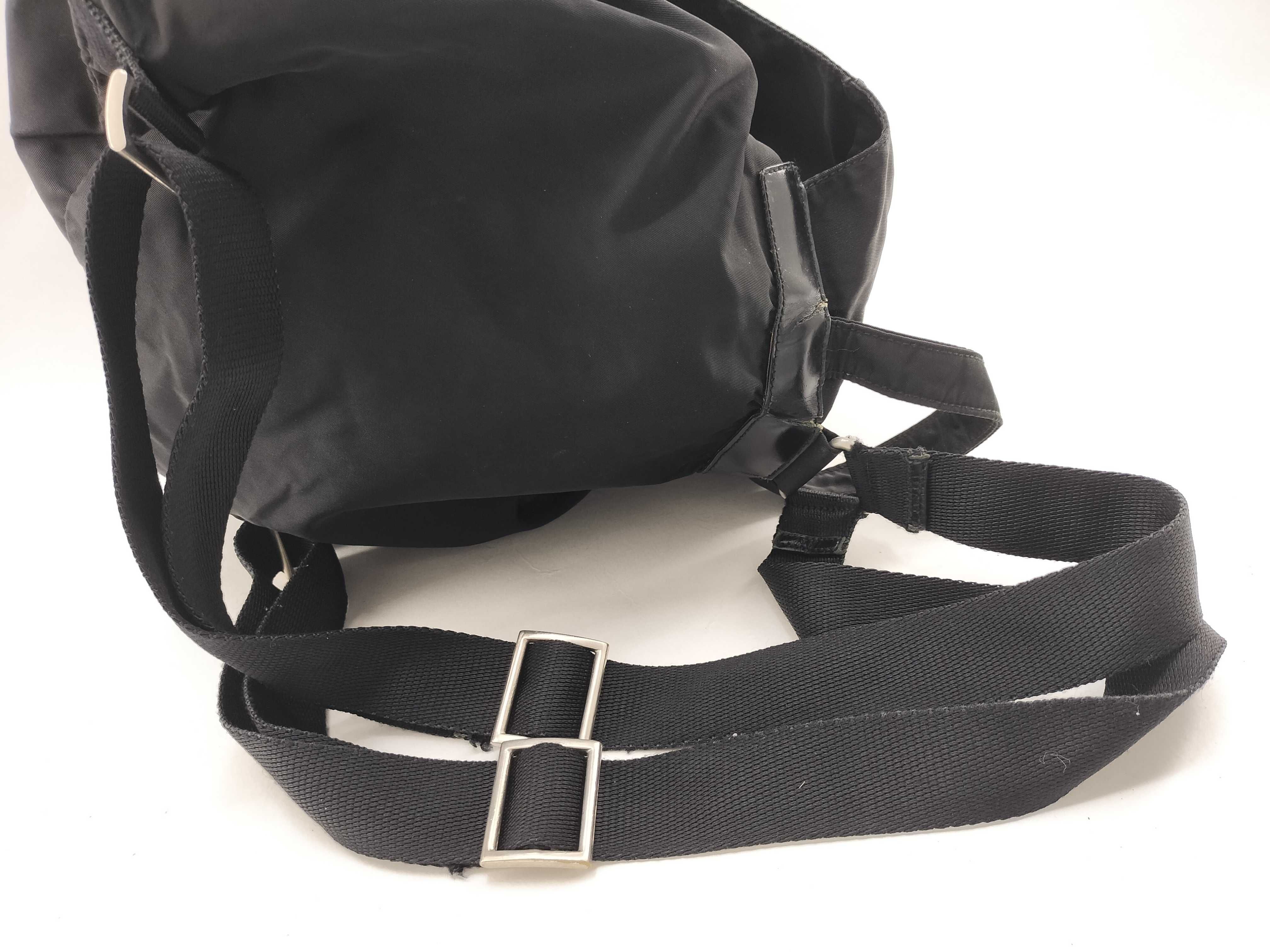 Nylon Prada Backpack, Black Backpack — view 8