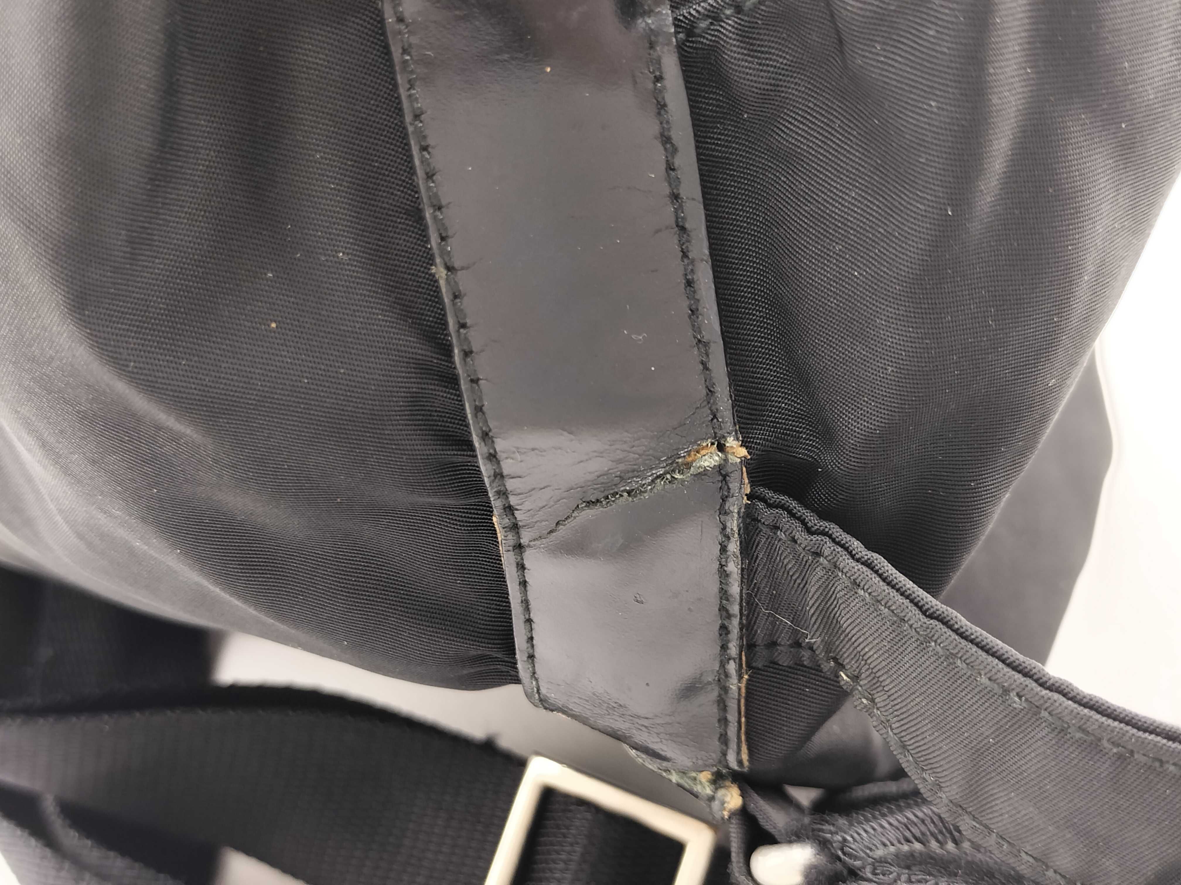 Nylon Prada Backpack, Black Backpack — view 9