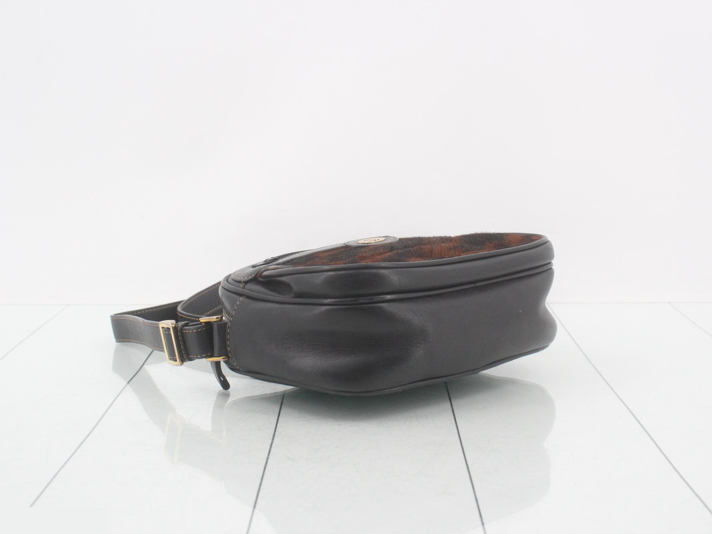 Haircalf Interlocking Shoulder Bag — view 5