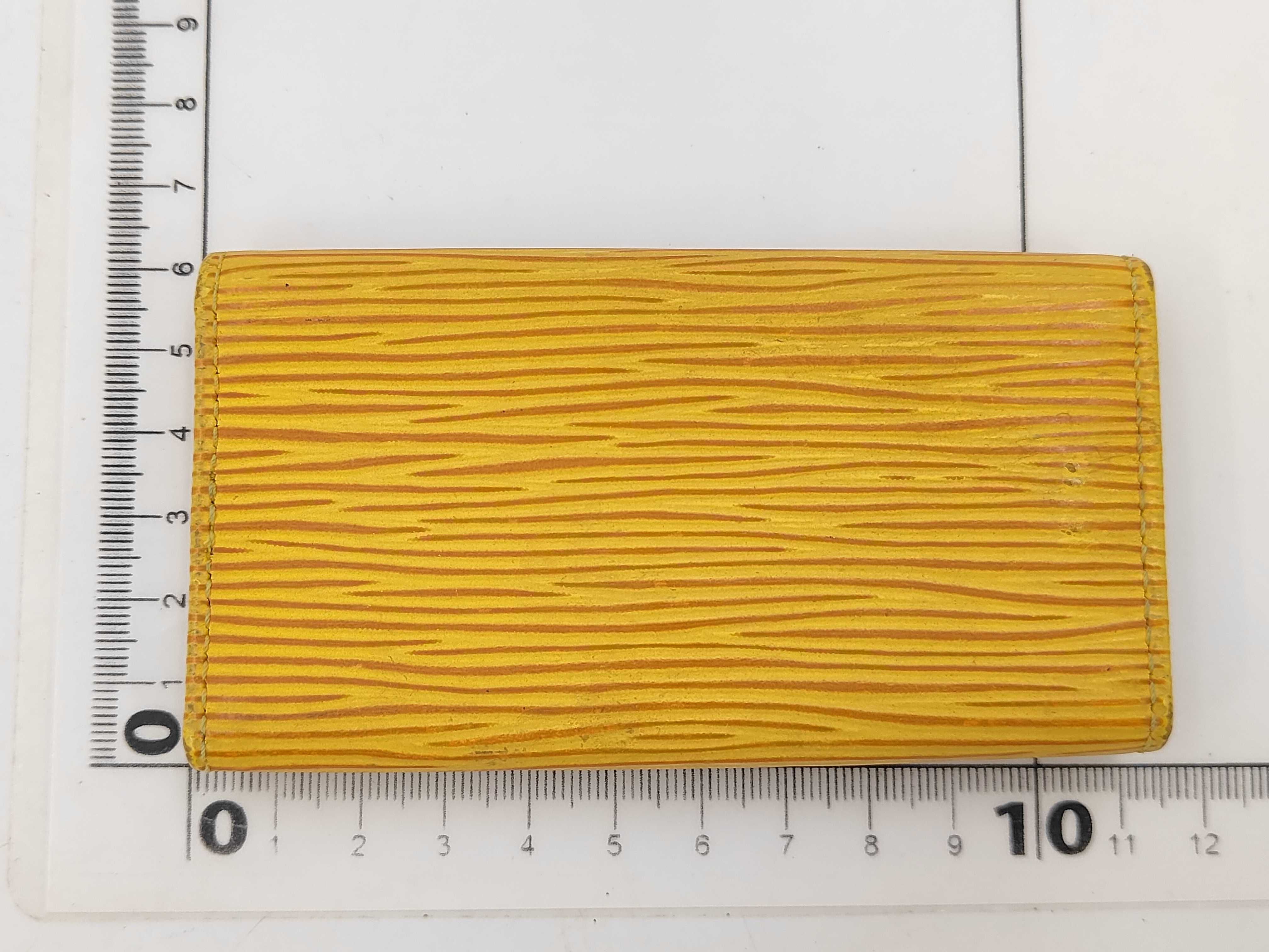 Epi Multicles 4 Epi Tassili Yellow Key Case — view 2