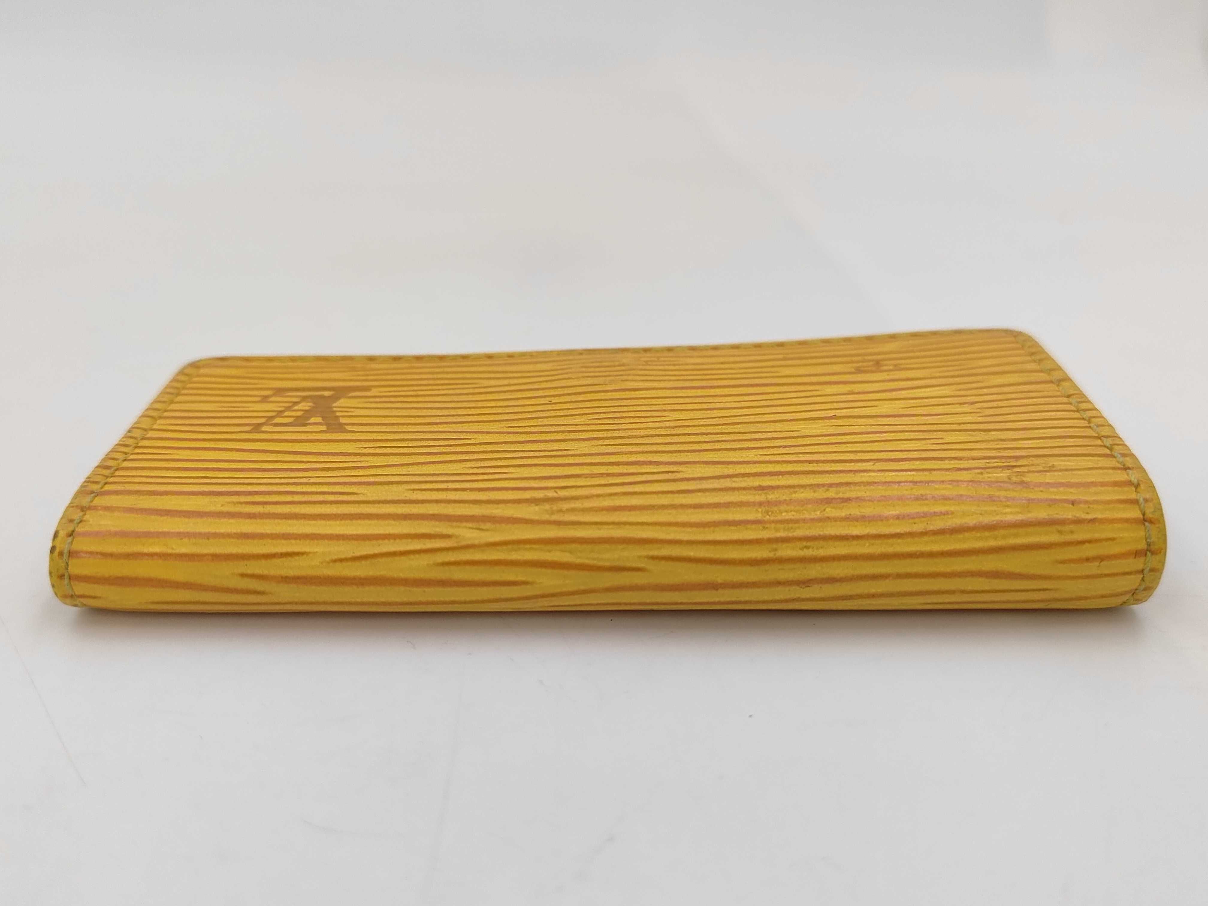 Epi Multicles 4 Epi Tassili Yellow Key Case — view 4