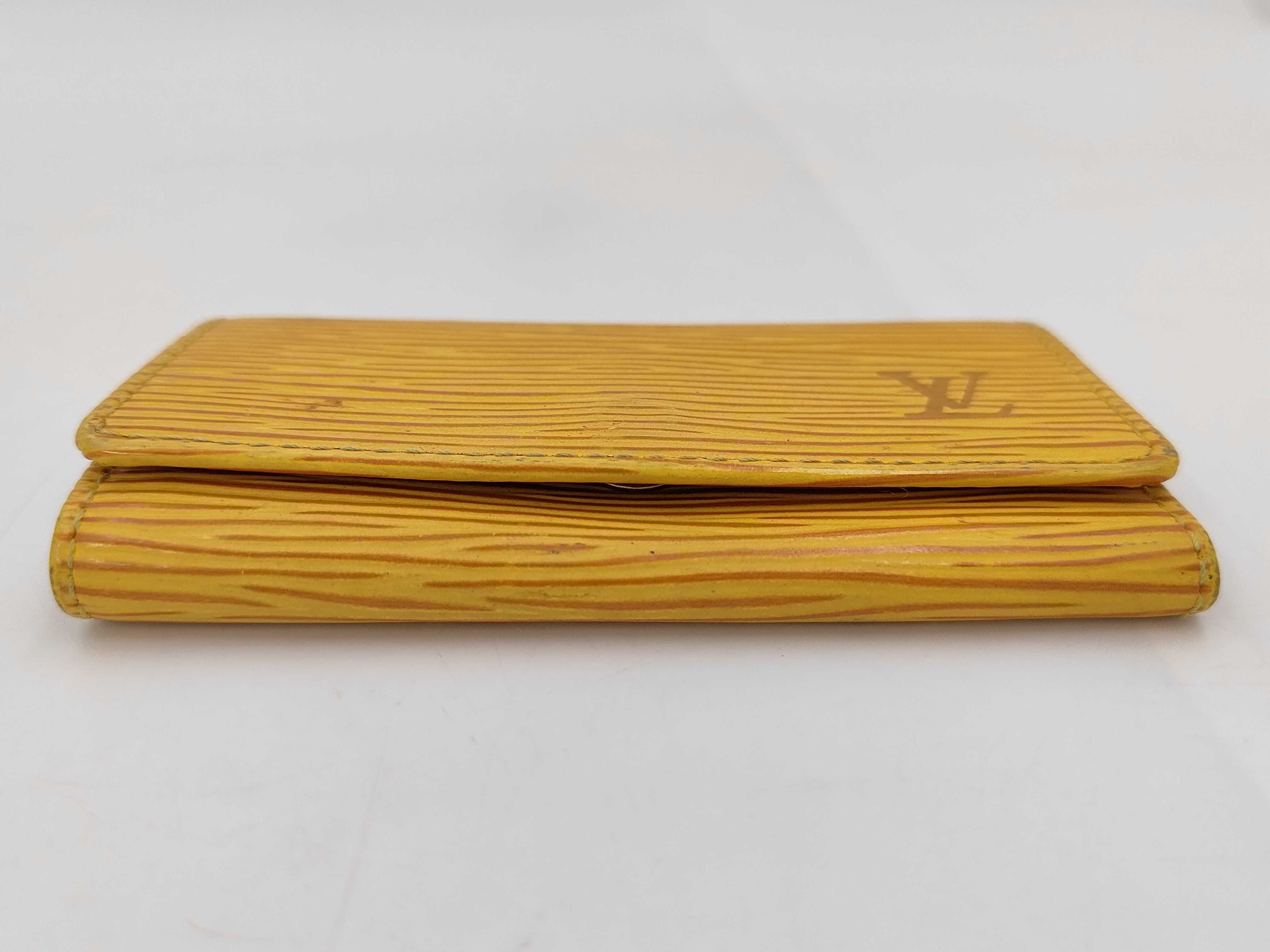 Epi Multicles 4 Epi Tassili Yellow Key Case — view 6