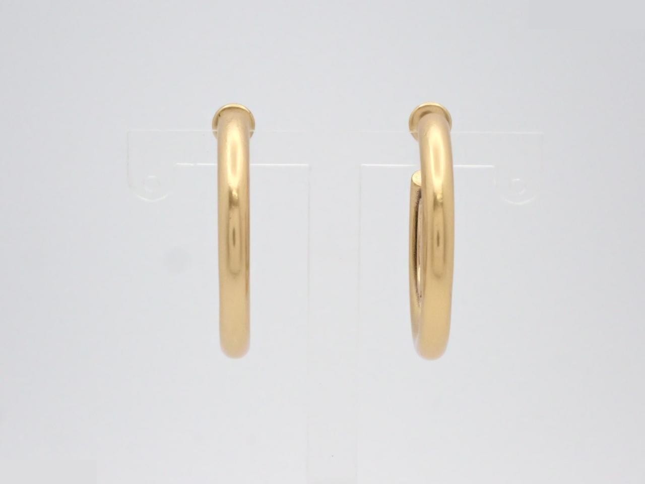 Gold earrings