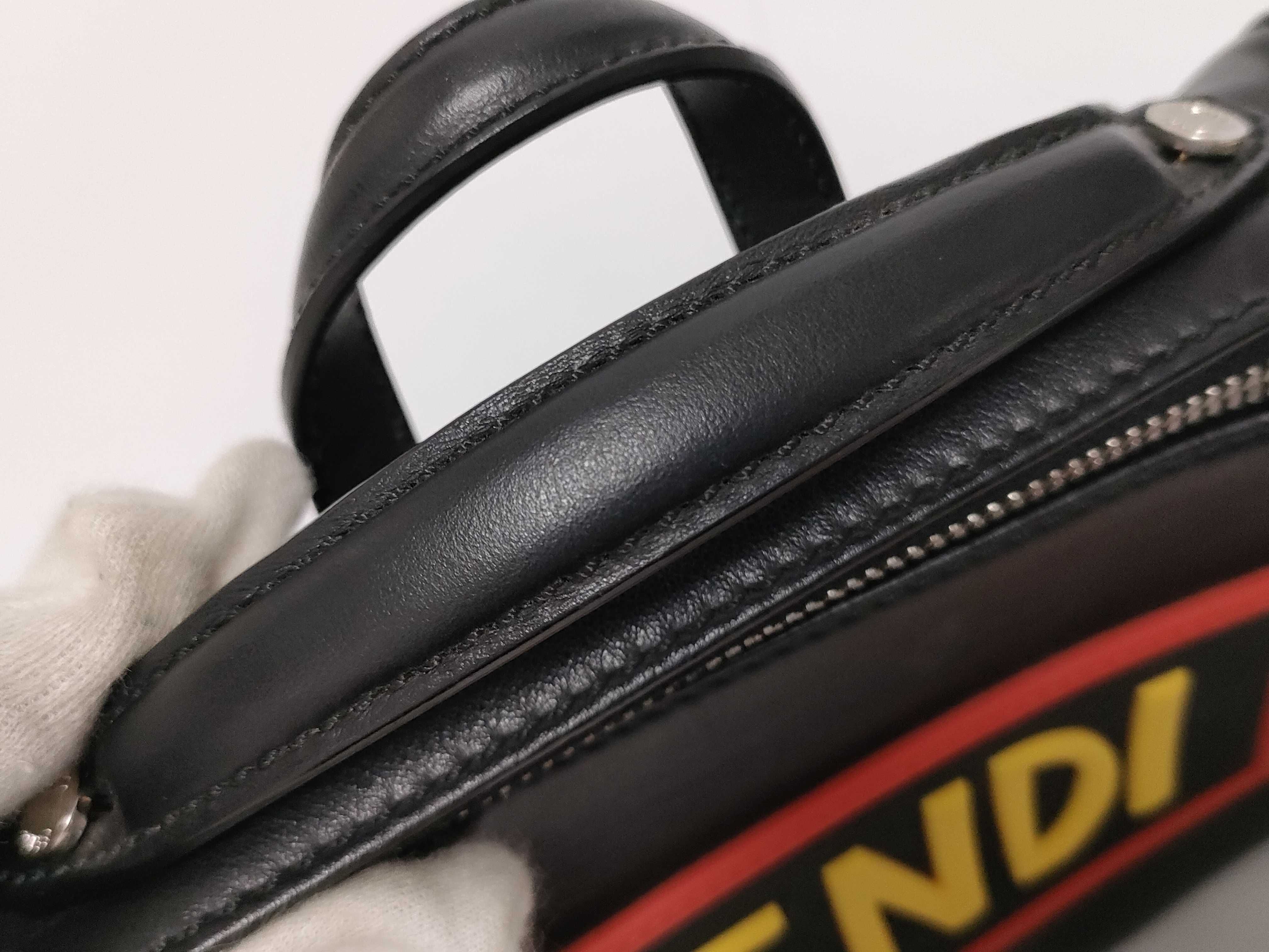 Vitello Dark Blue Shoulder Bag — view 9