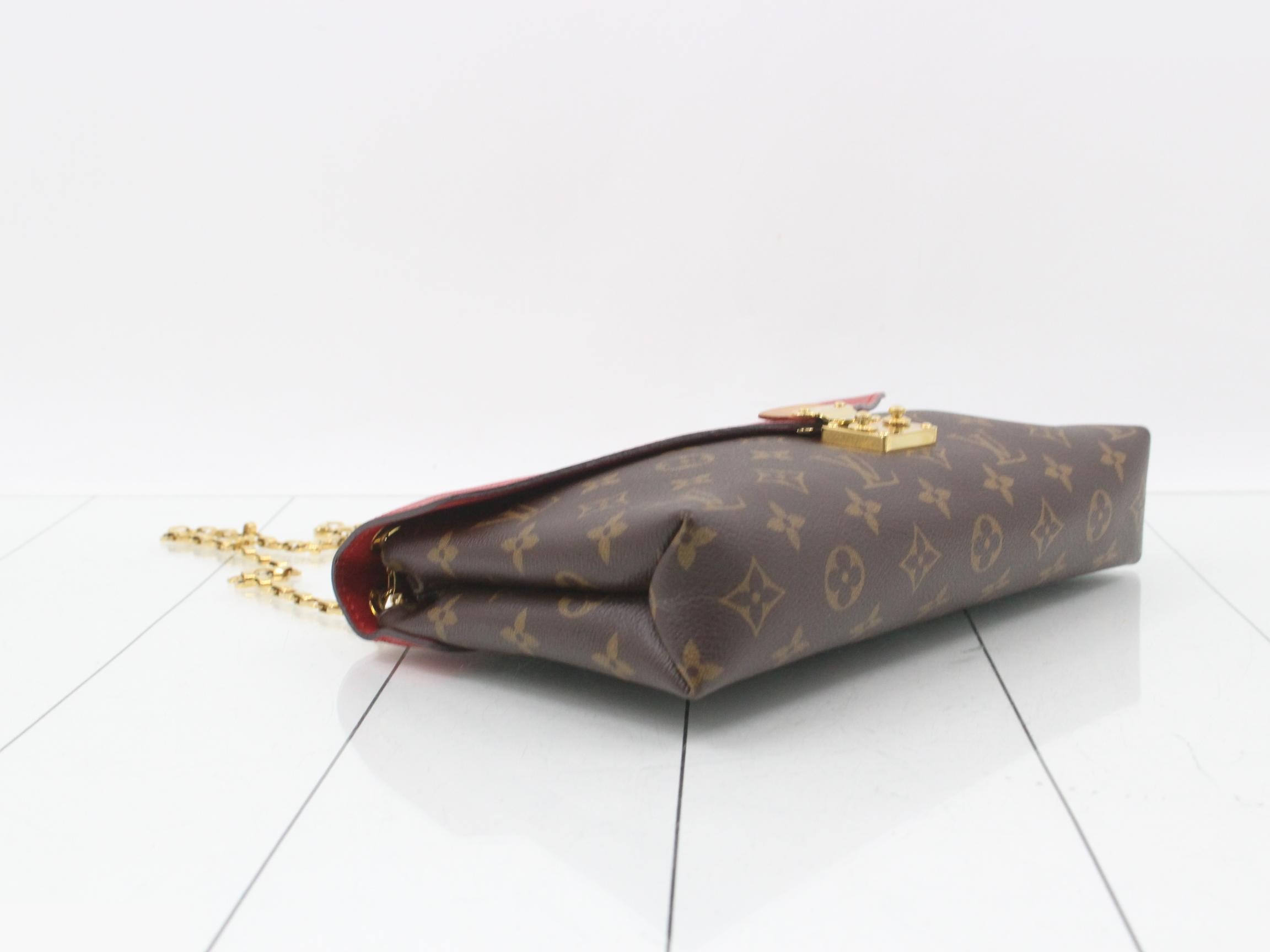Monogram Pallas Chain Cerise Shoulder Bag — view 5