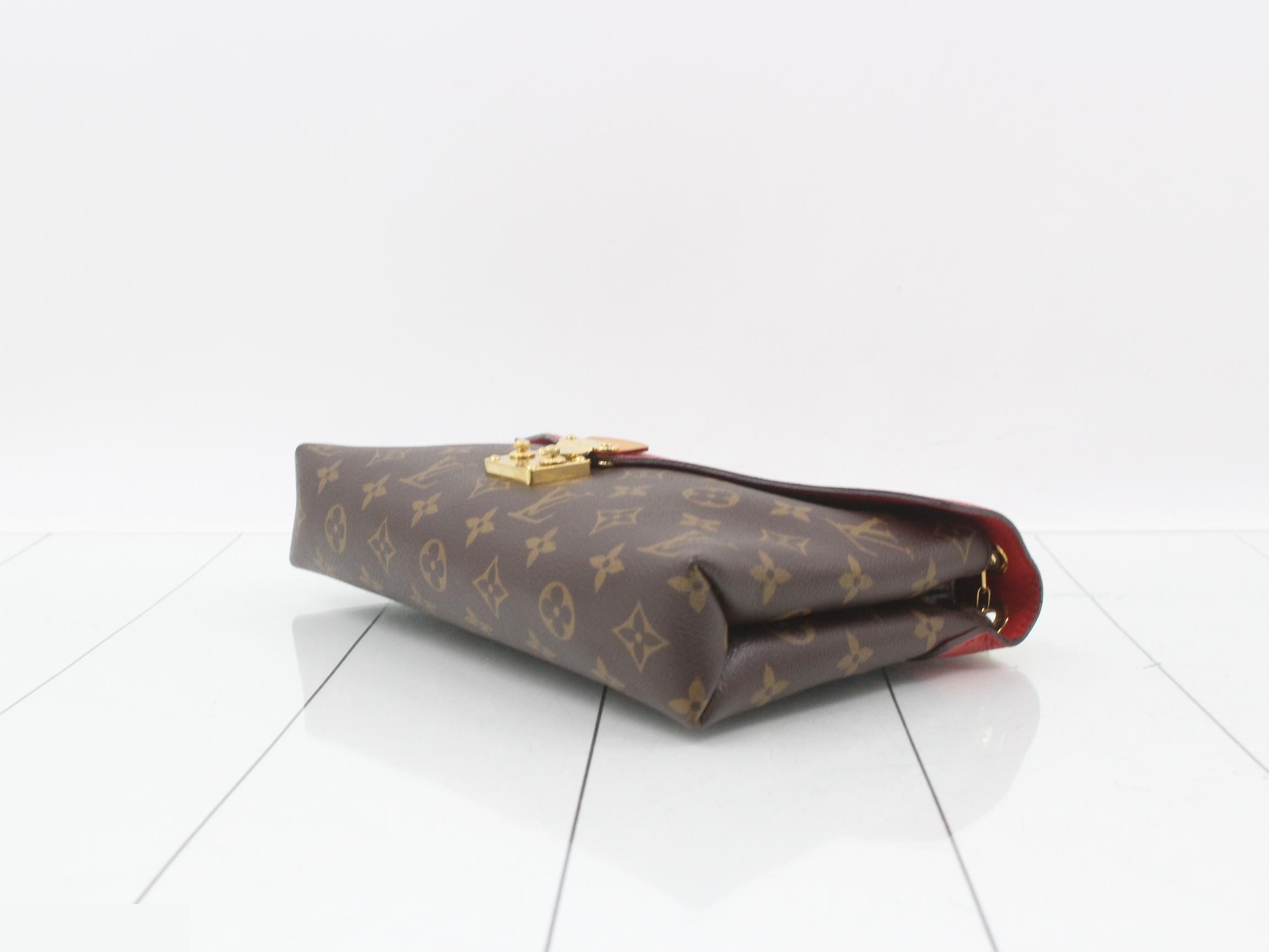 Monogram Pallas Chain Cerise Shoulder Bag — view 6