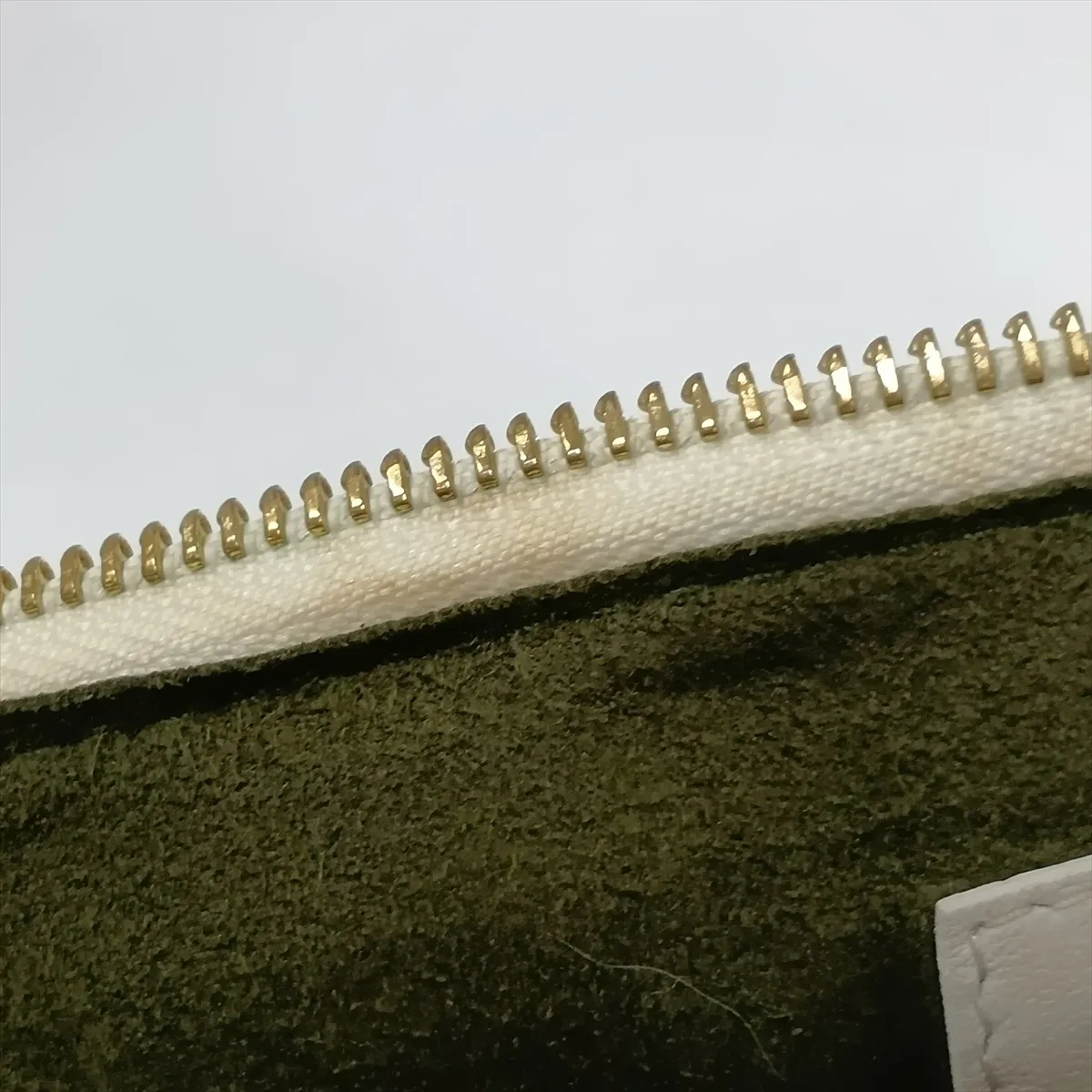 Monogram Embossed Couchon PM M57793 PL0251 White (RFID detected) — view 10