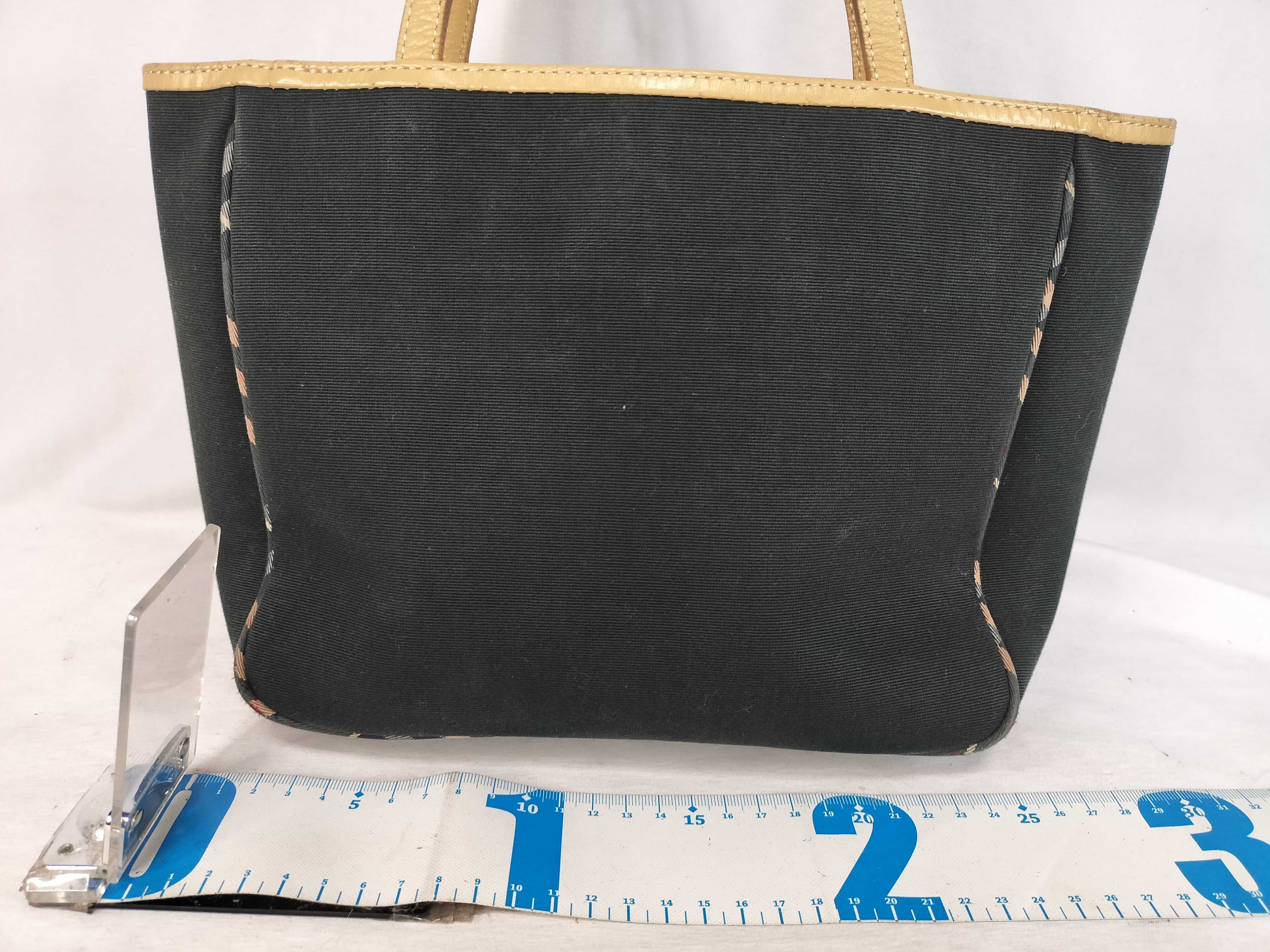 Blue Label Burberry Tote Bag Black Handbag — view 2