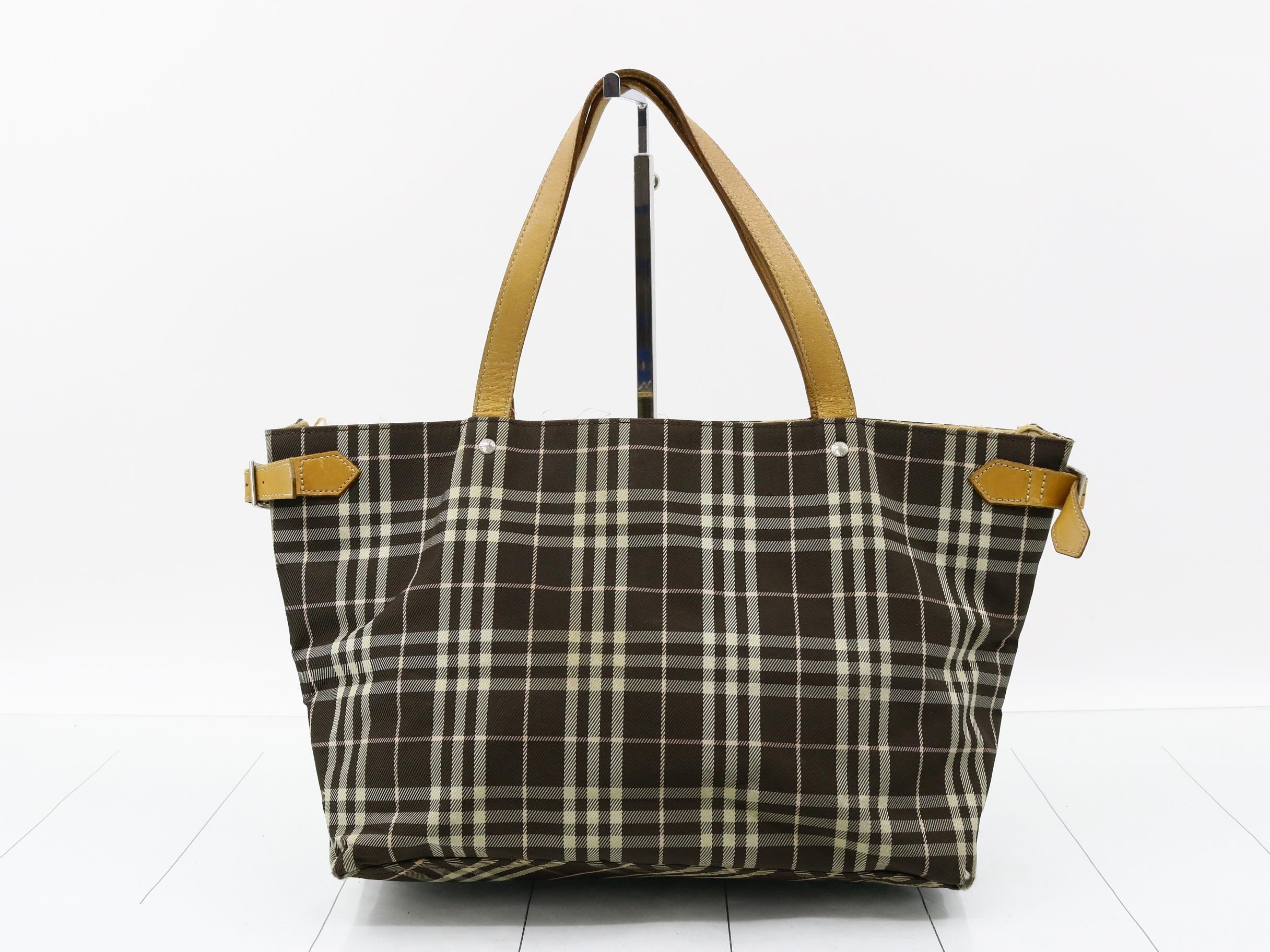 Blue Label Nova Check Tote Bag — view 2