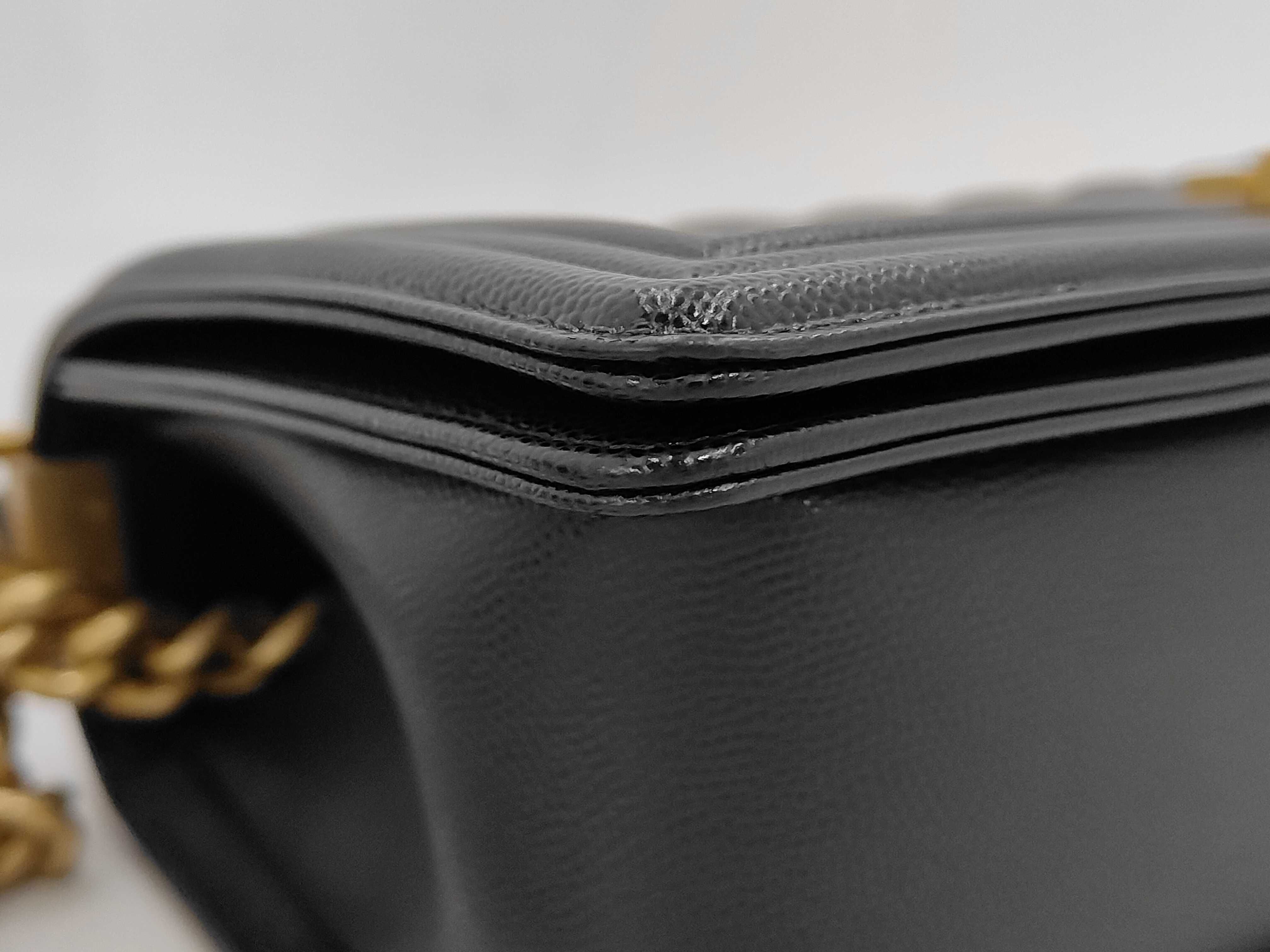 IC Plate A67086 Caviar Skin Boy Chanel 25 Shoulder Bag — view 6