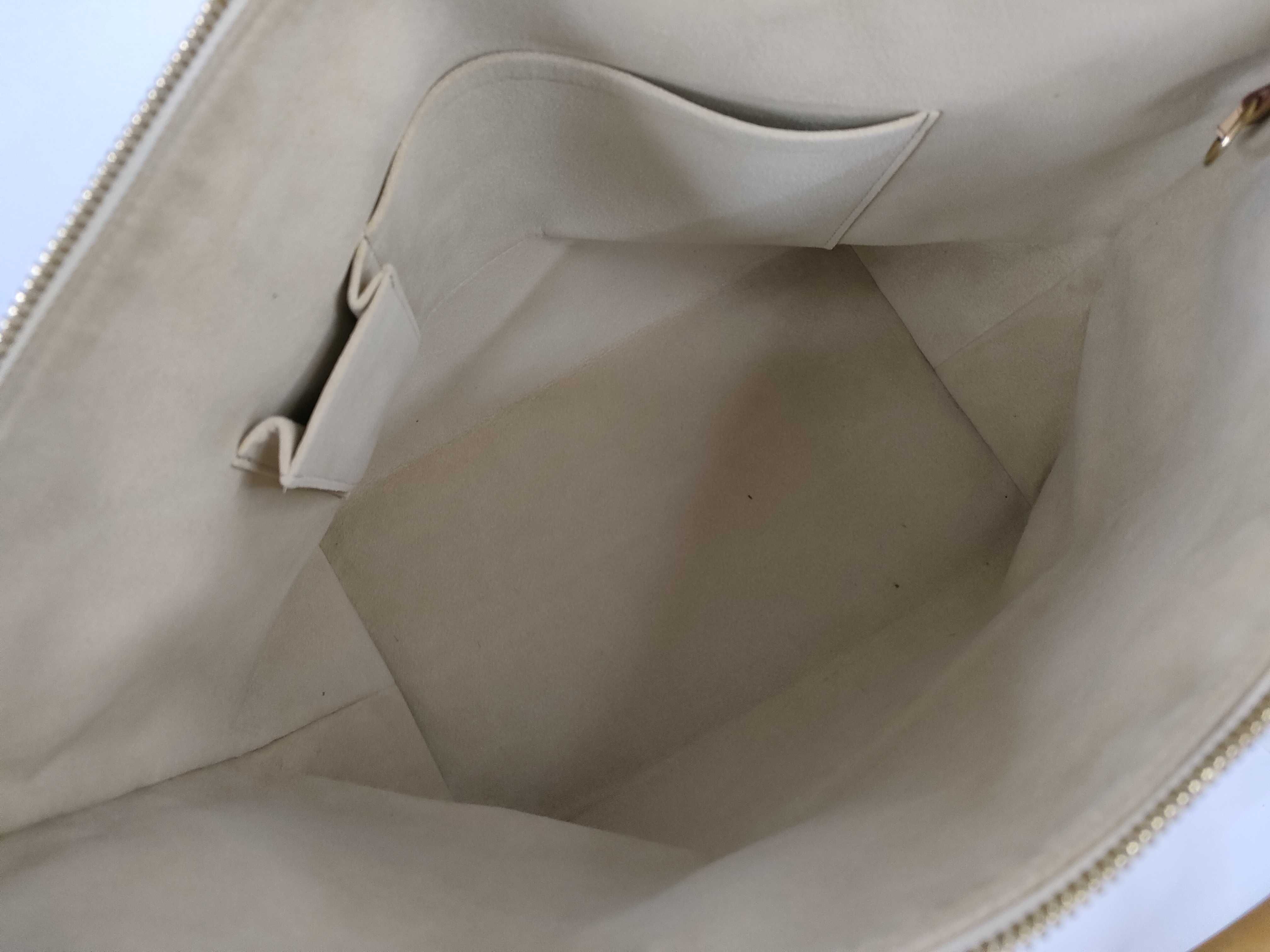Damier Azur Saleya MM Tote Bag — view 9