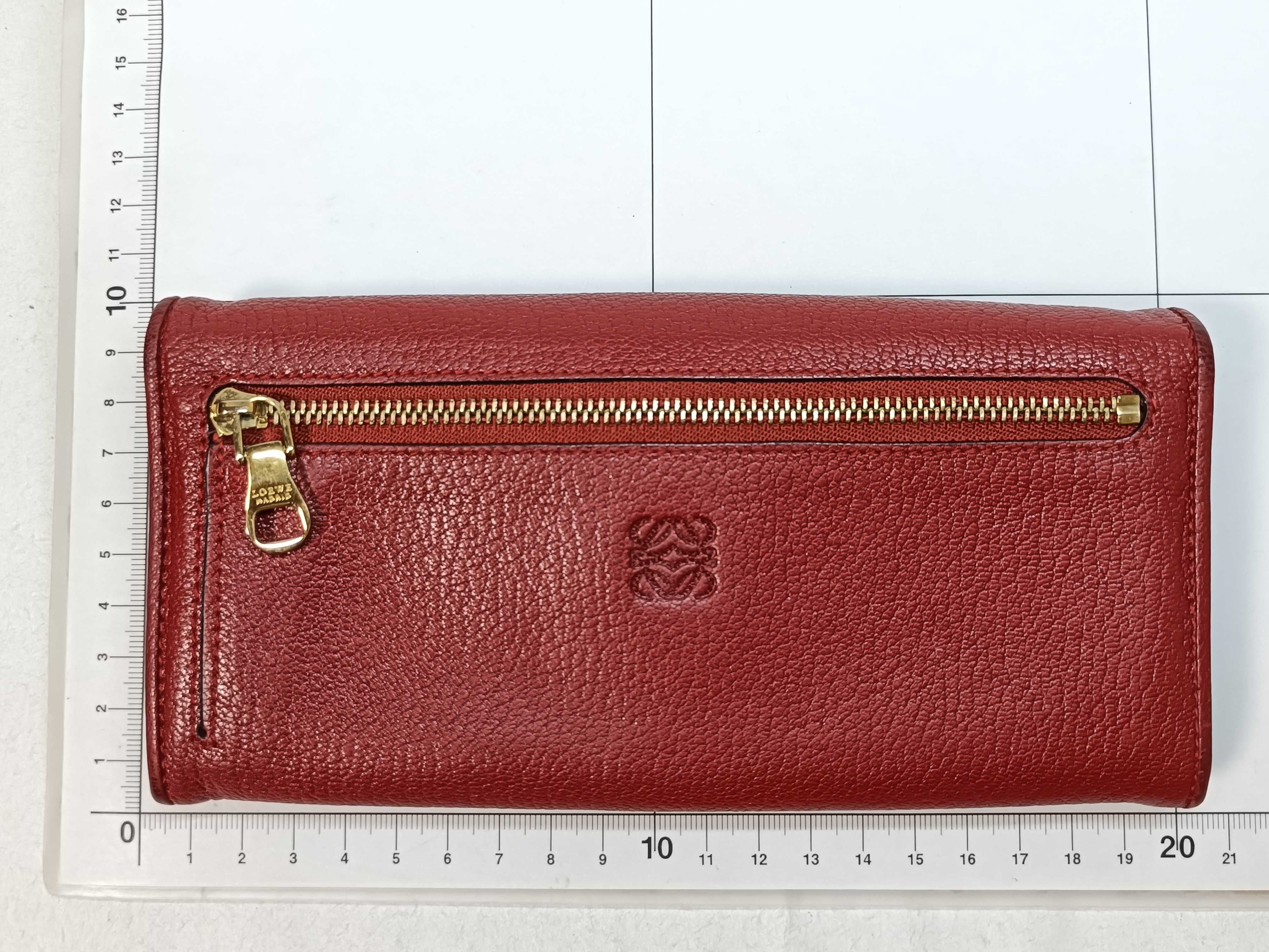 Leather Long Wallet with Padlock — view 2