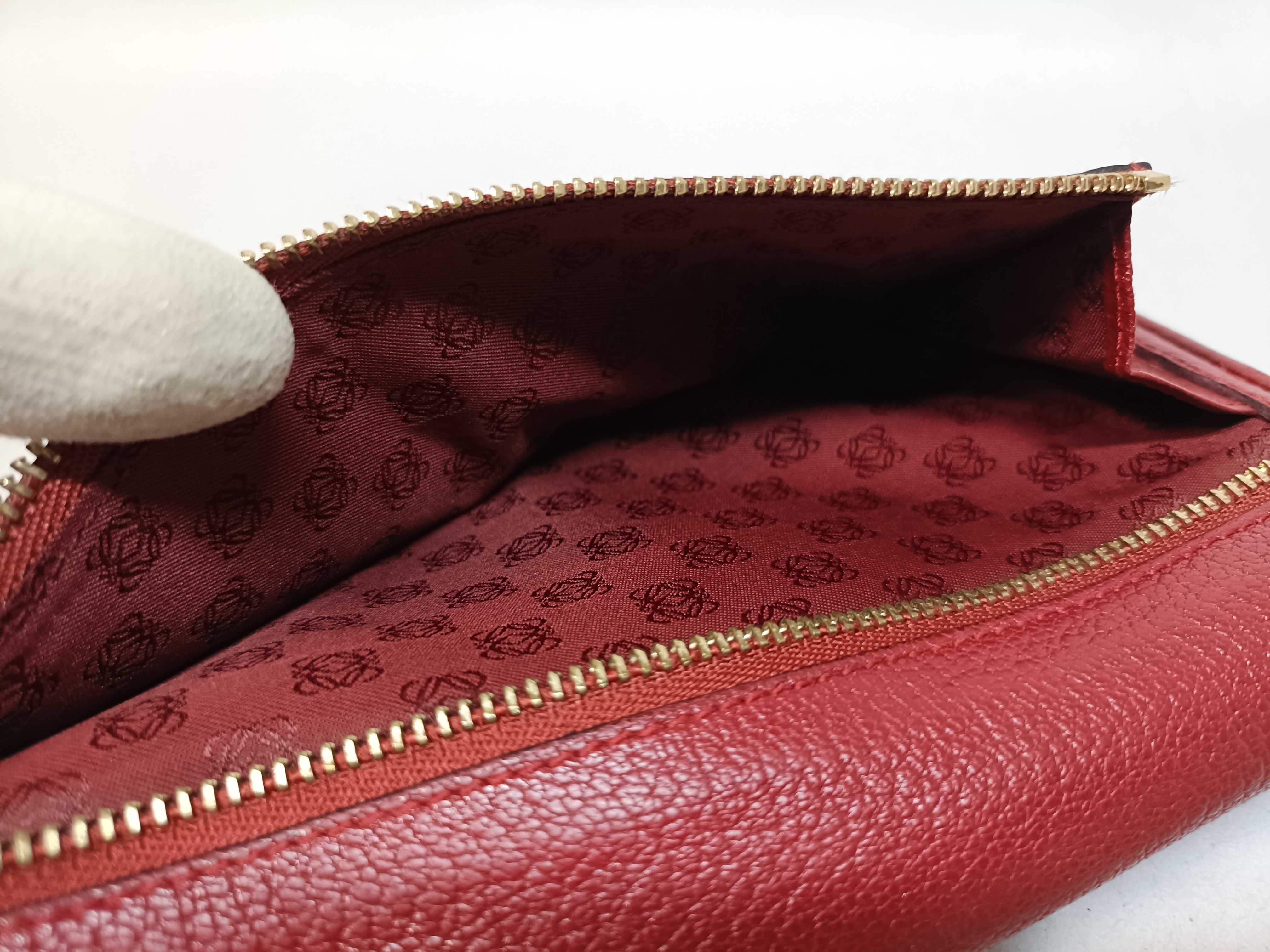 Leather Long Wallet with Padlock — view 11