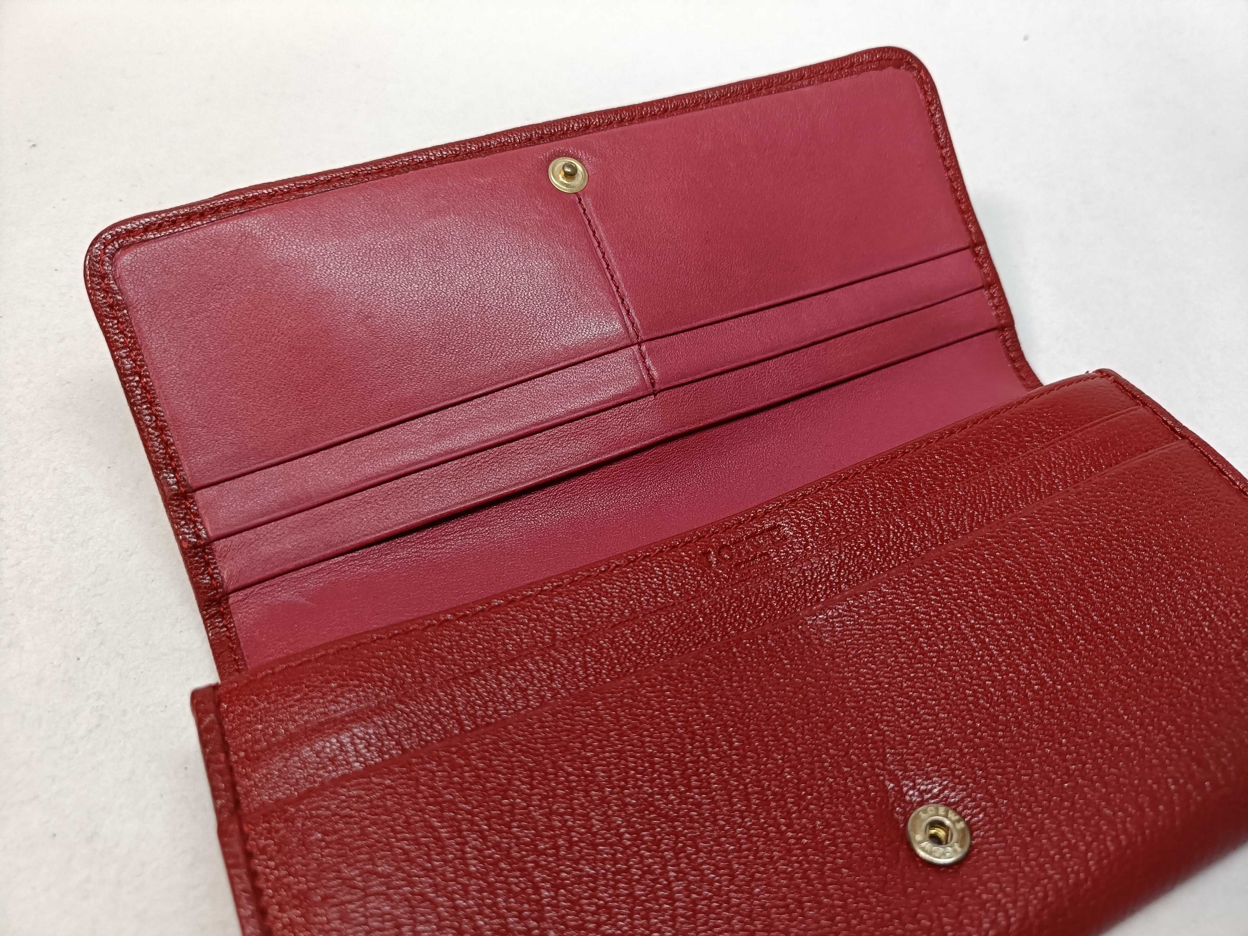 Leather Long Wallet with Padlock — view 12
