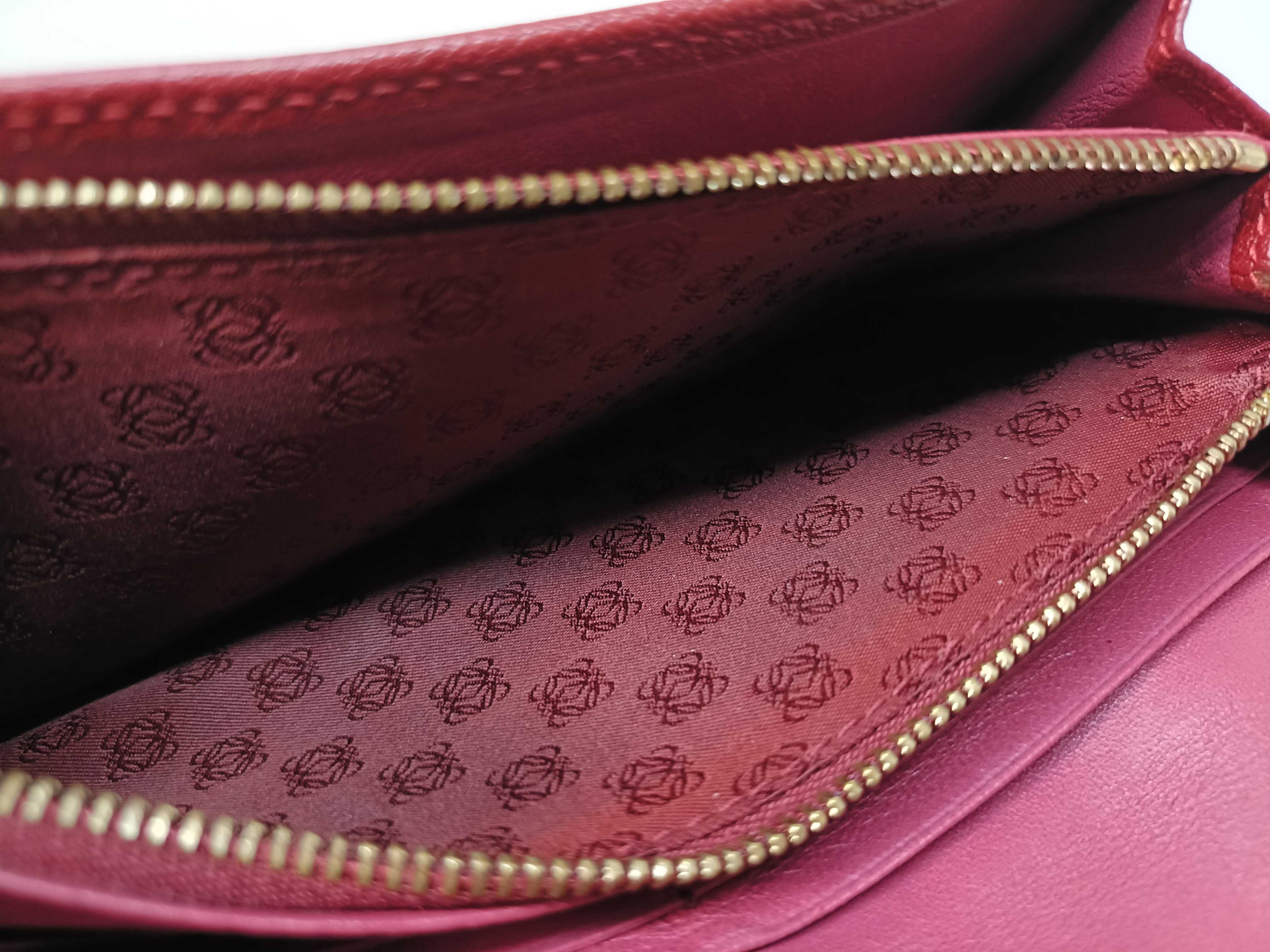 Leather Long Wallet with Padlock — view 15