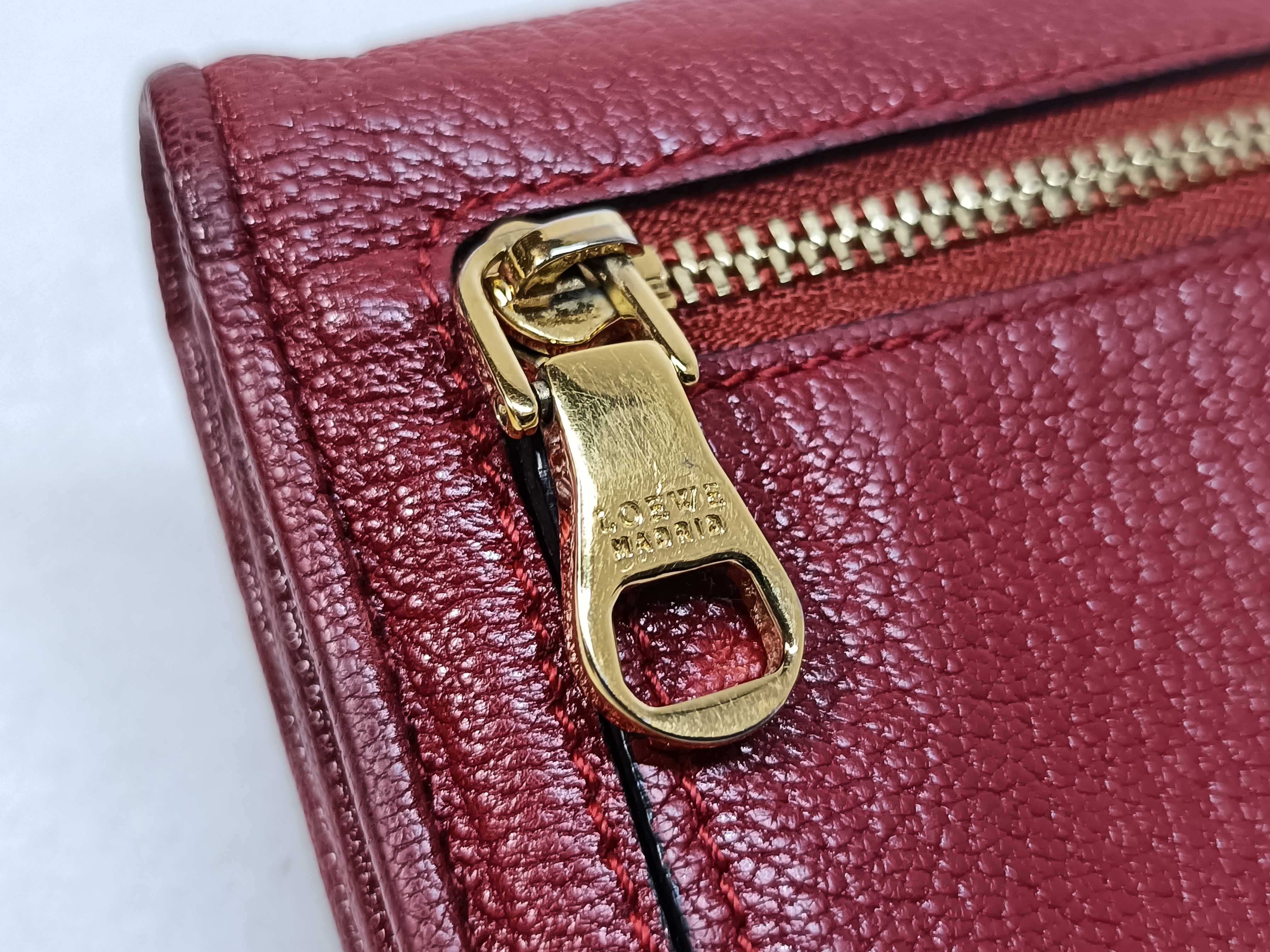 Leather Long Wallet with Padlock — view 8