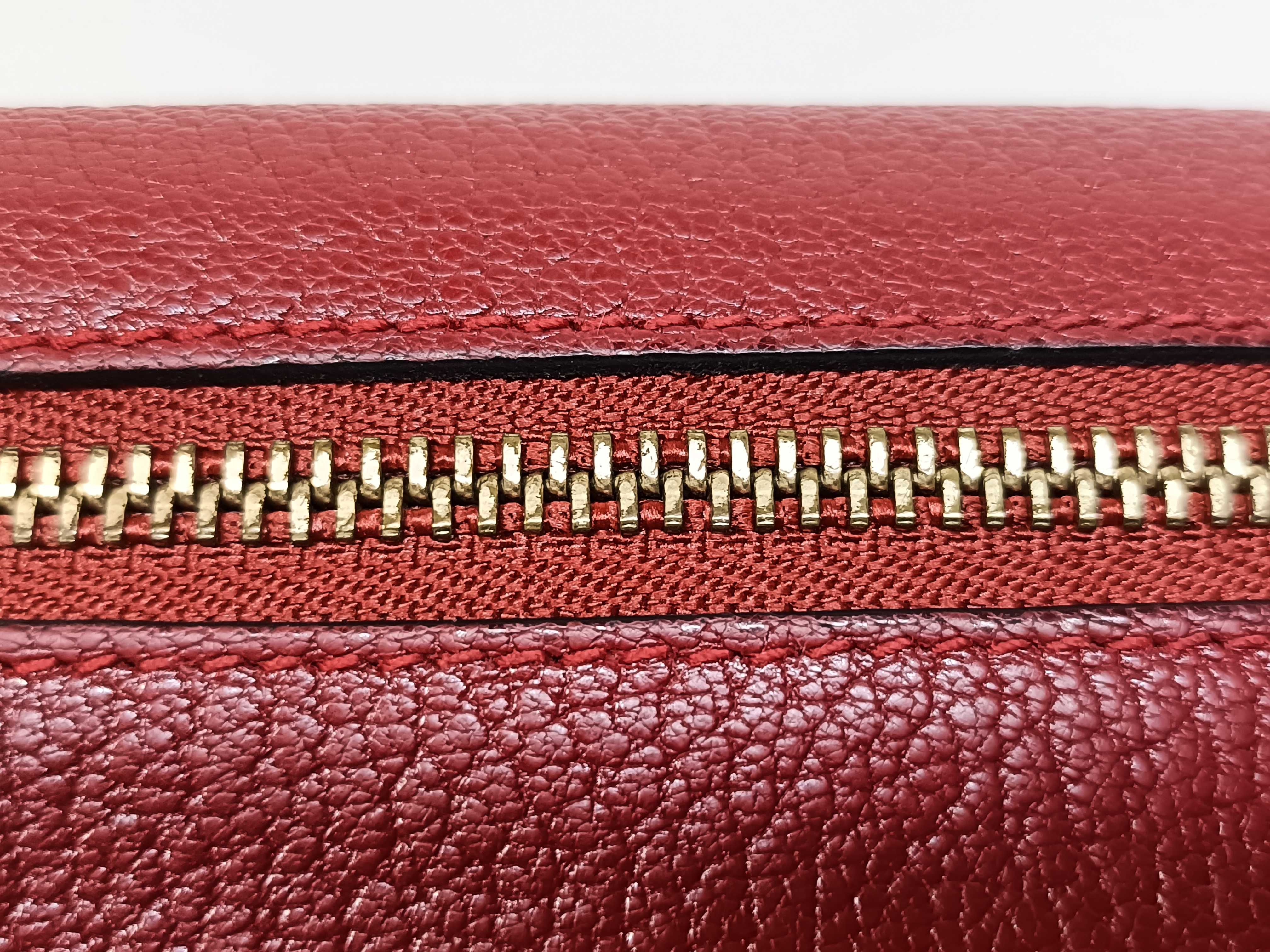 Leather Long Wallet with Padlock — view 9