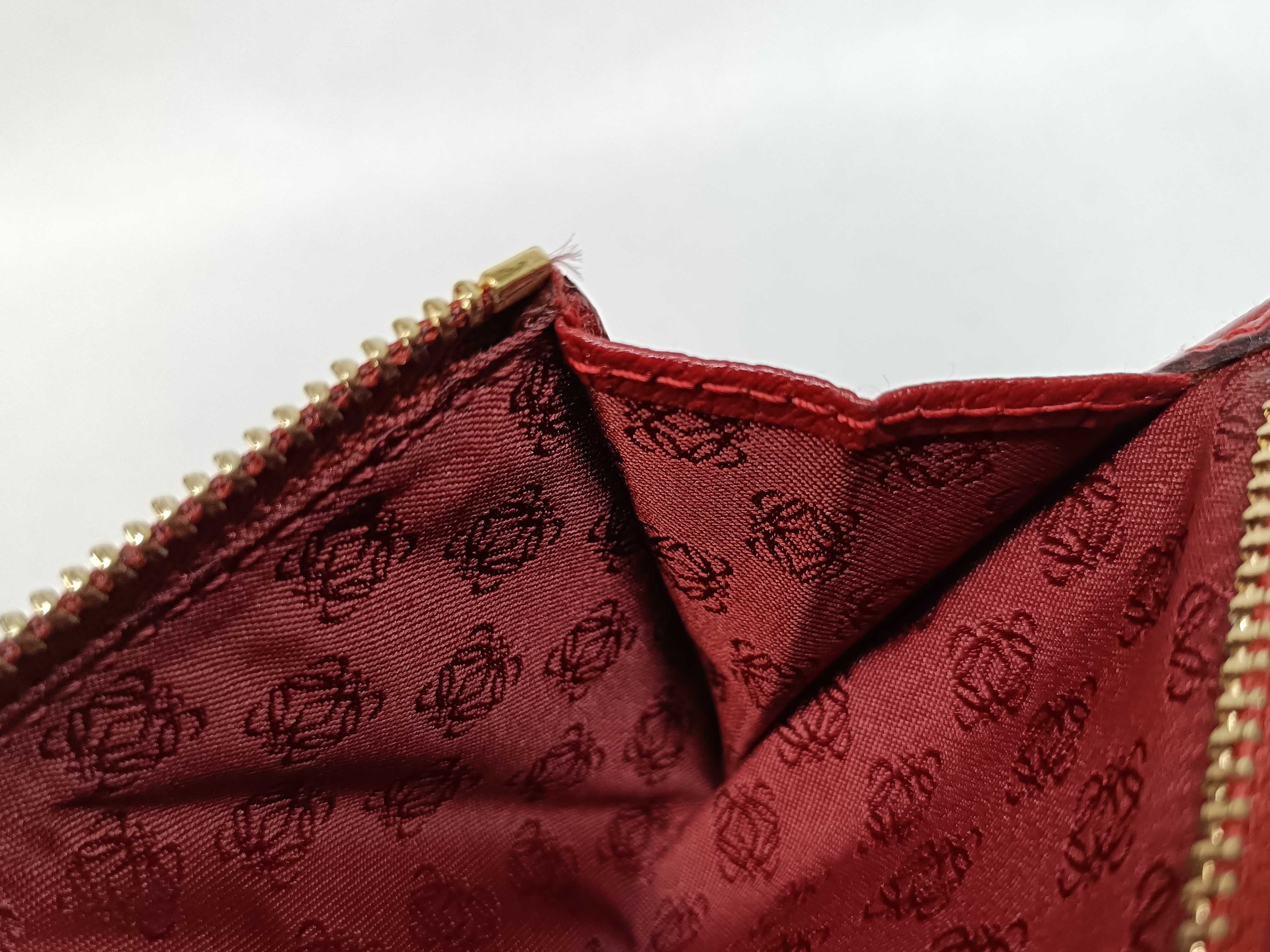 Leather Long Wallet with Padlock — view 10