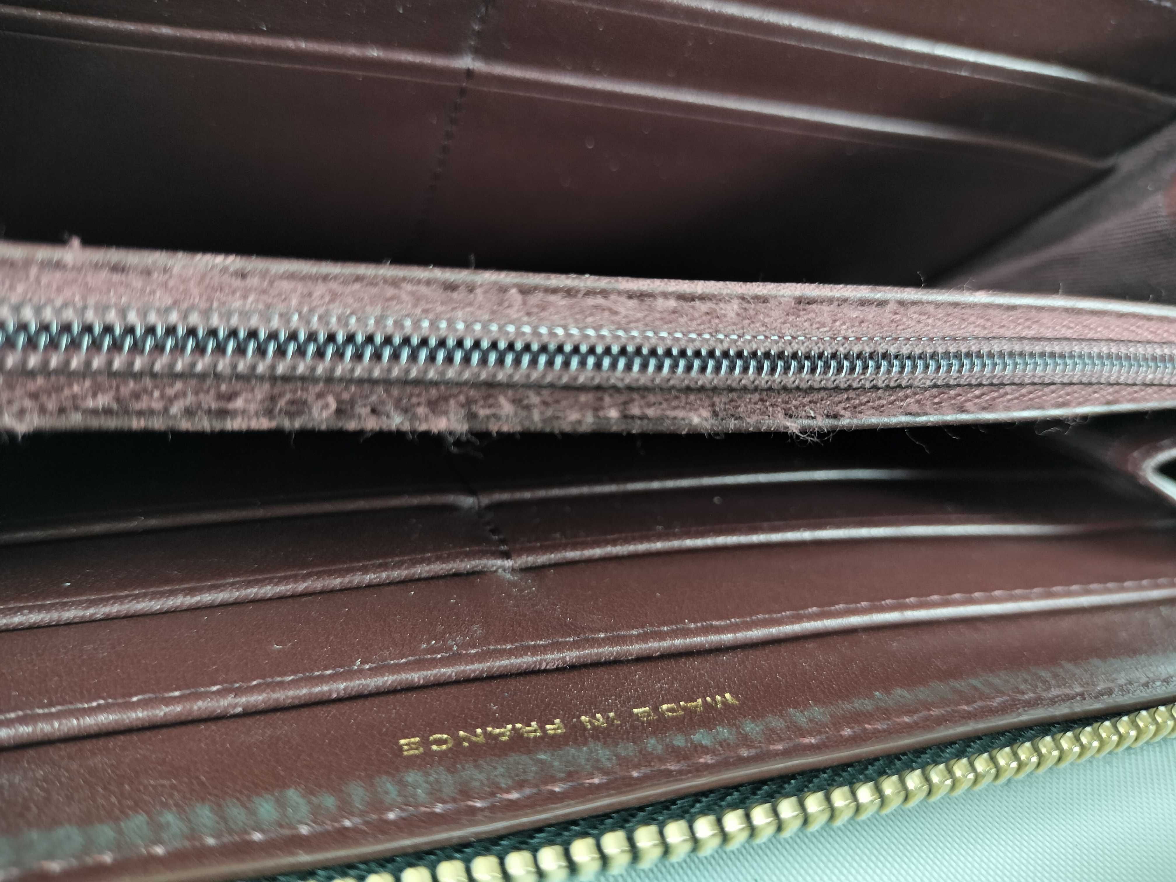 Matelassé Round Zip Long Wallet, Caviar Leather, Black, Serial Number 29 — view 10