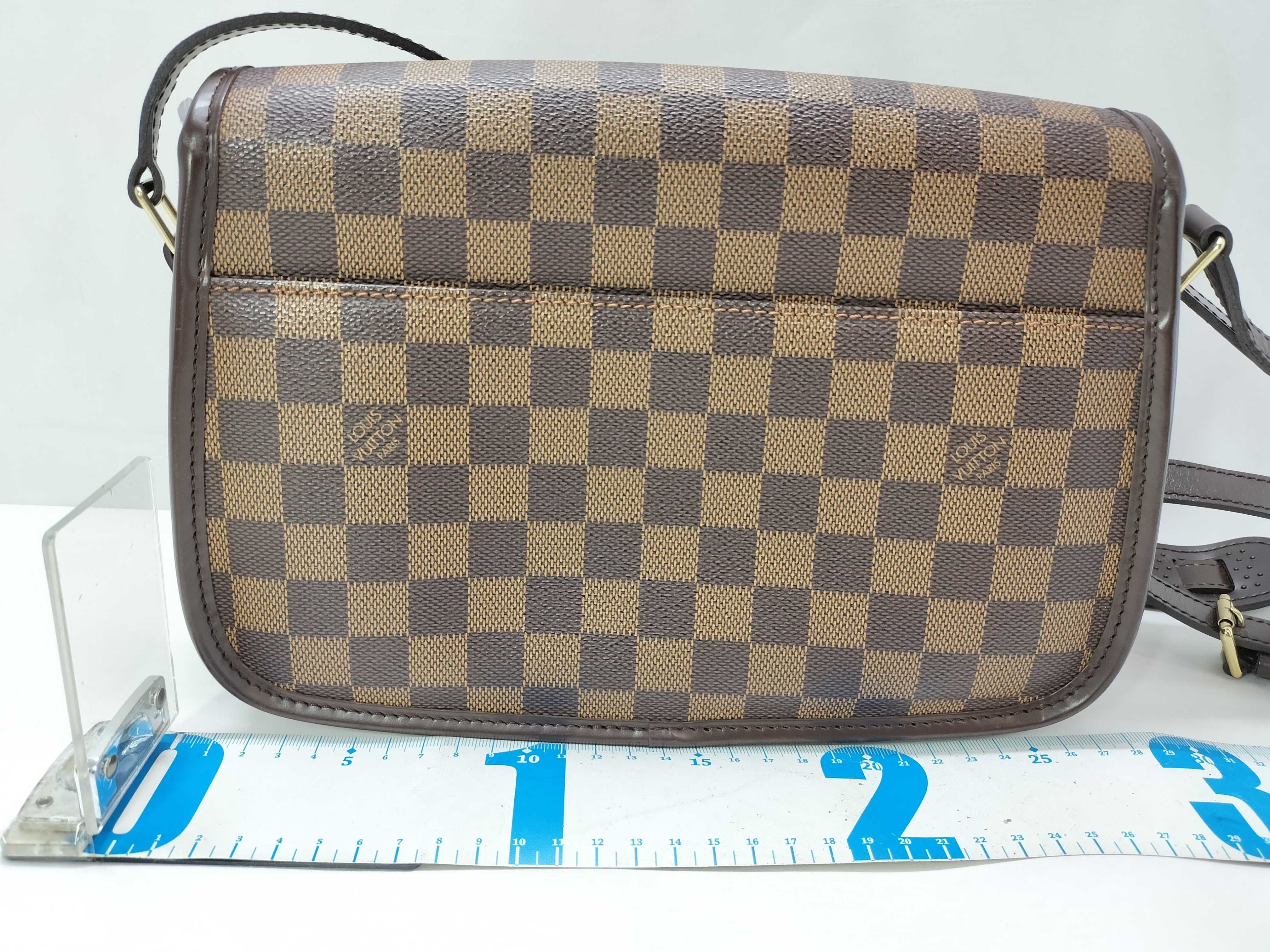 Damier Sologne Shoulder Bag, Damier Ebene, N48079 Shoulder Bag — view 2