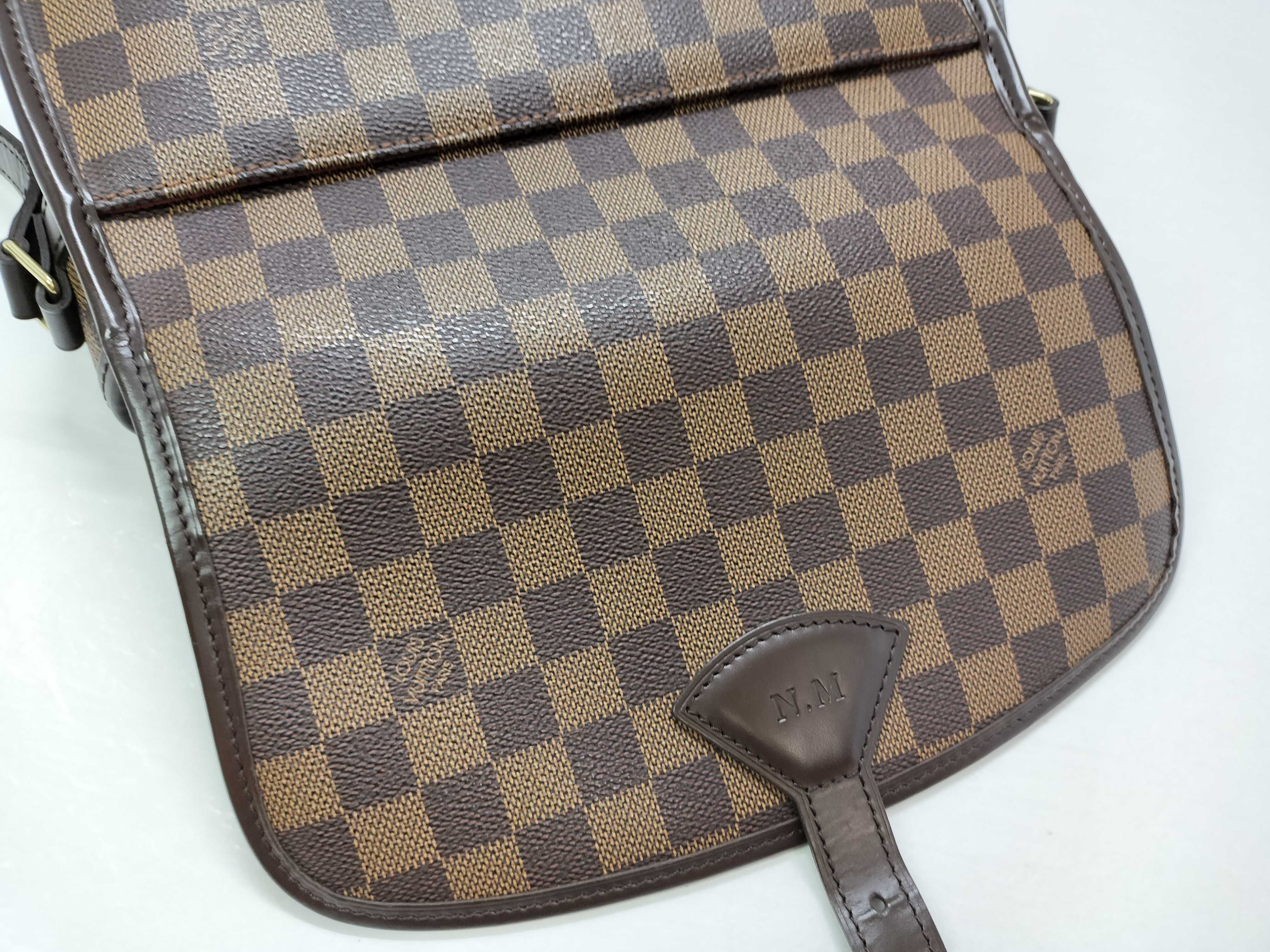 Damier Sologne Shoulder Bag, Damier Ebene, N48079 Shoulder Bag — view 12