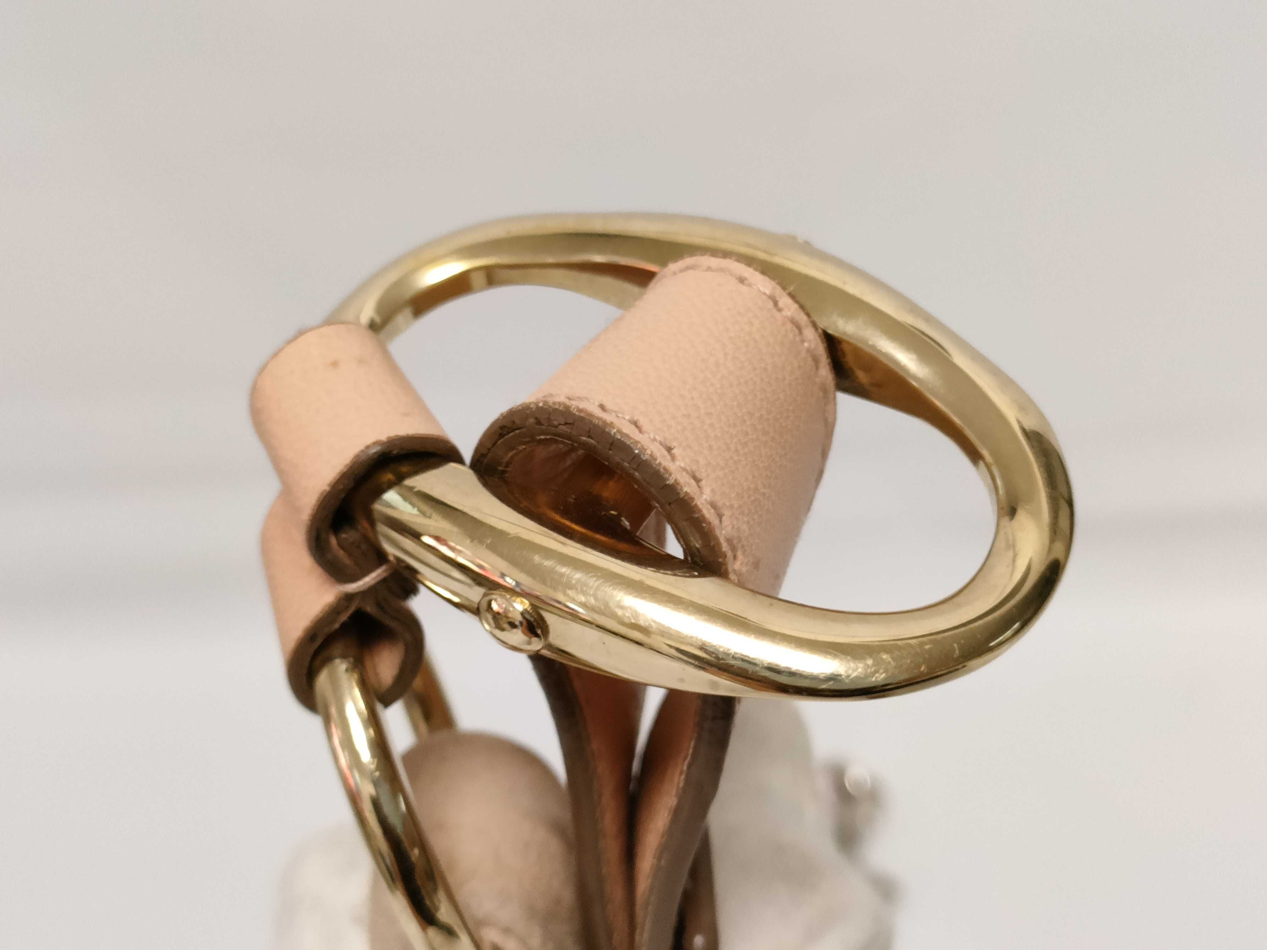 Rive Gauche Nadja (Tom Ford era) Suede Rose One-Shoulder Bag — view 12