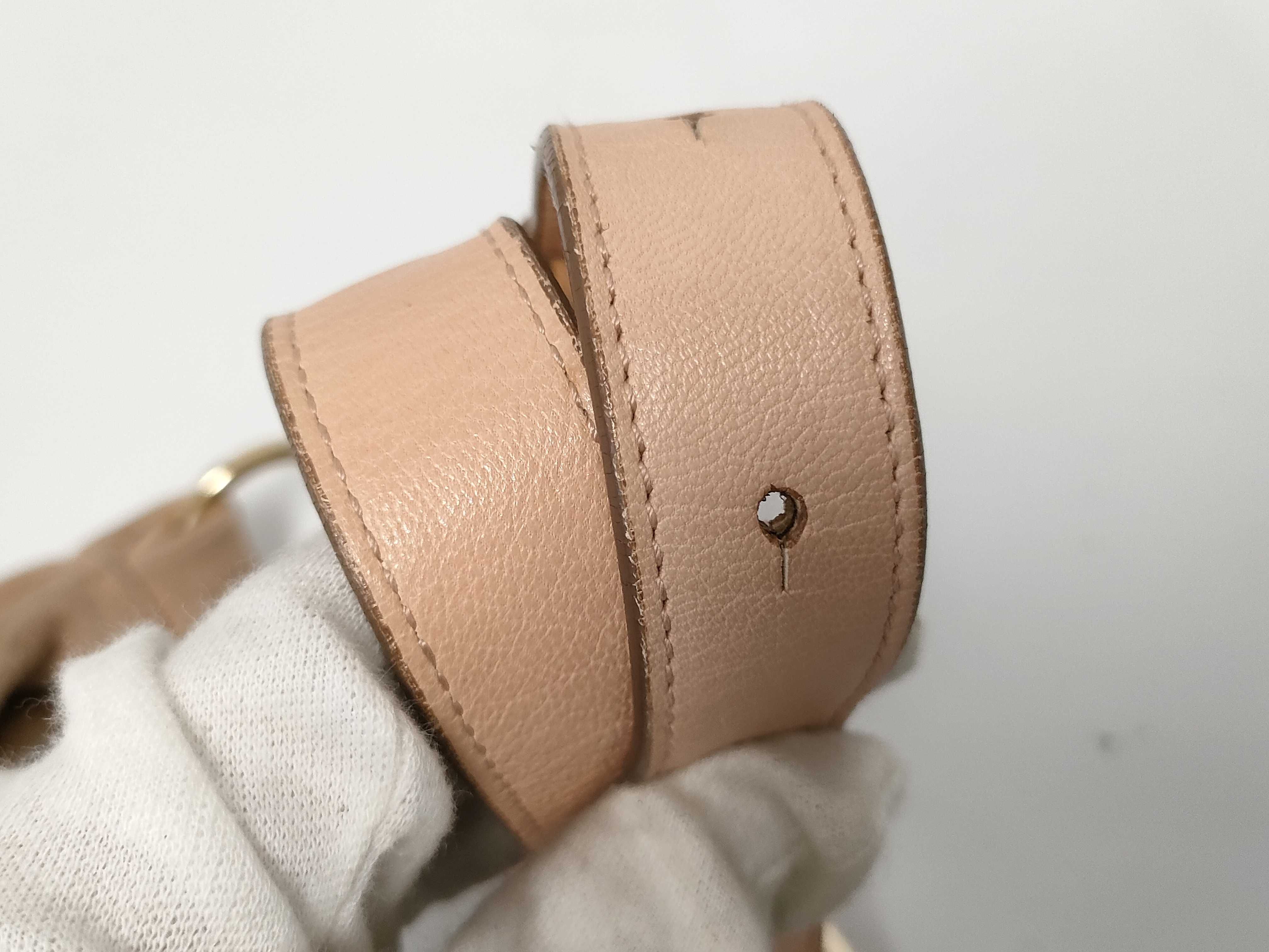 Rive Gauche Nadja (Tom Ford era) Suede Rose One-Shoulder Bag — view 4