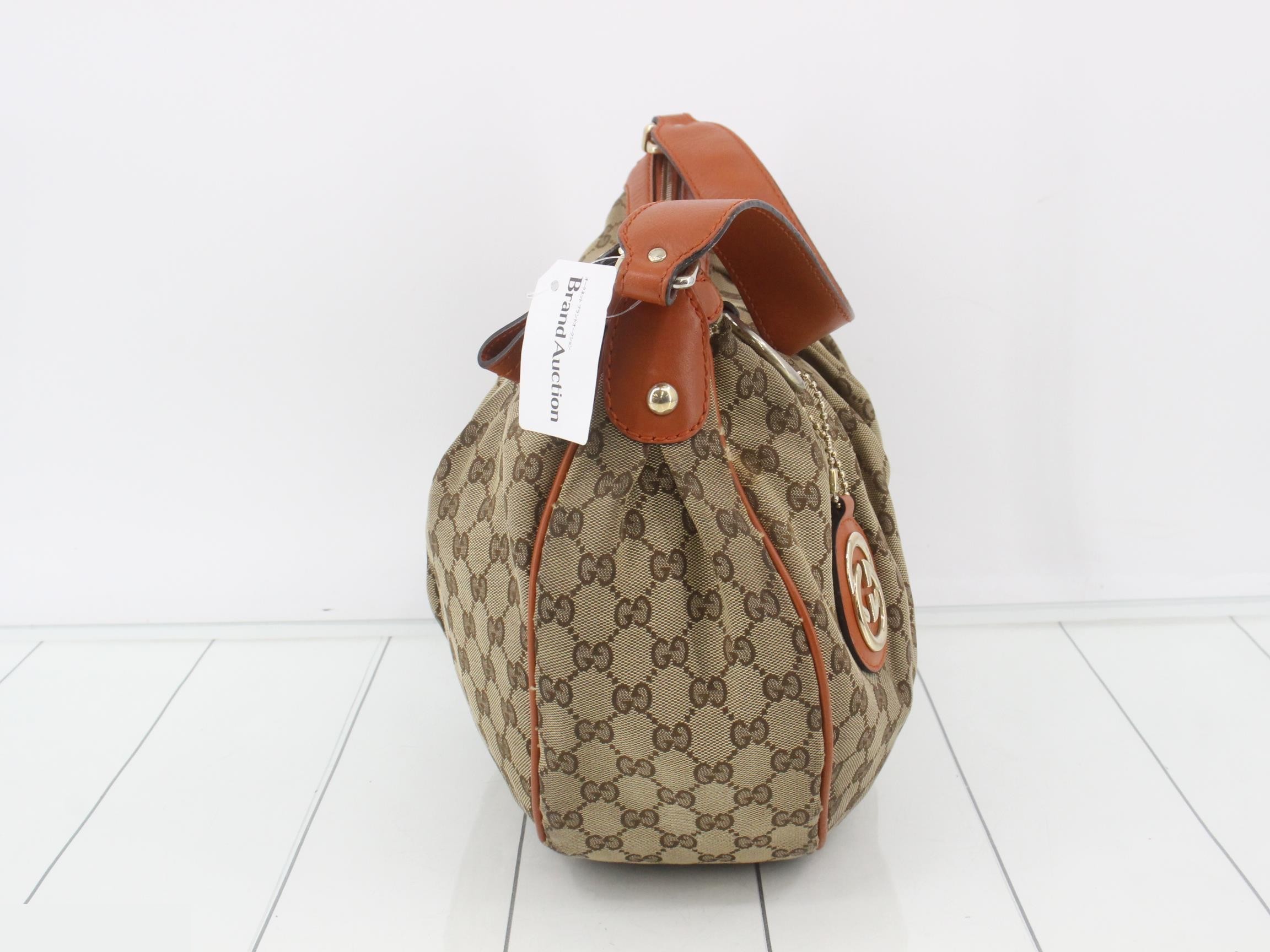 Sookie GG canvas leather one shoulder bag — view 4