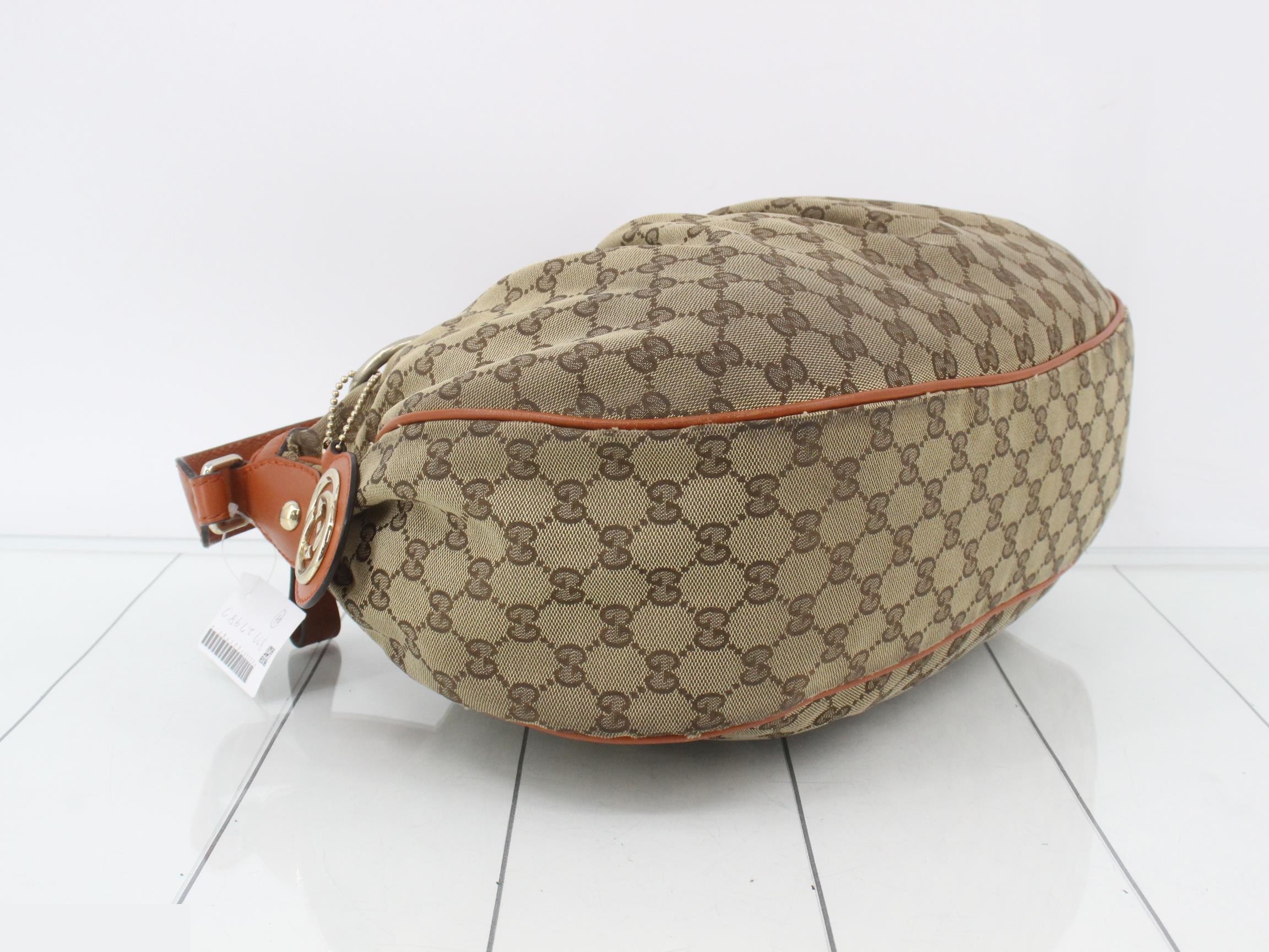 Sookie GG canvas leather one shoulder bag — view 5