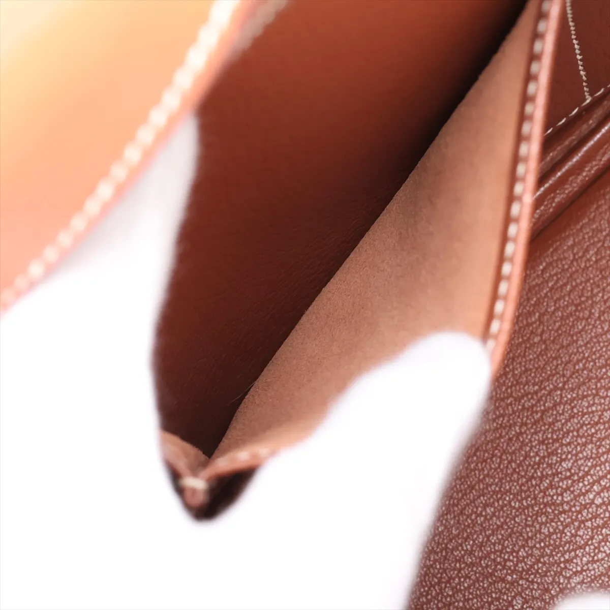 Plume 28 Toile H x Leather Beige x Brown Silver Hardware K: 2007 — view 9