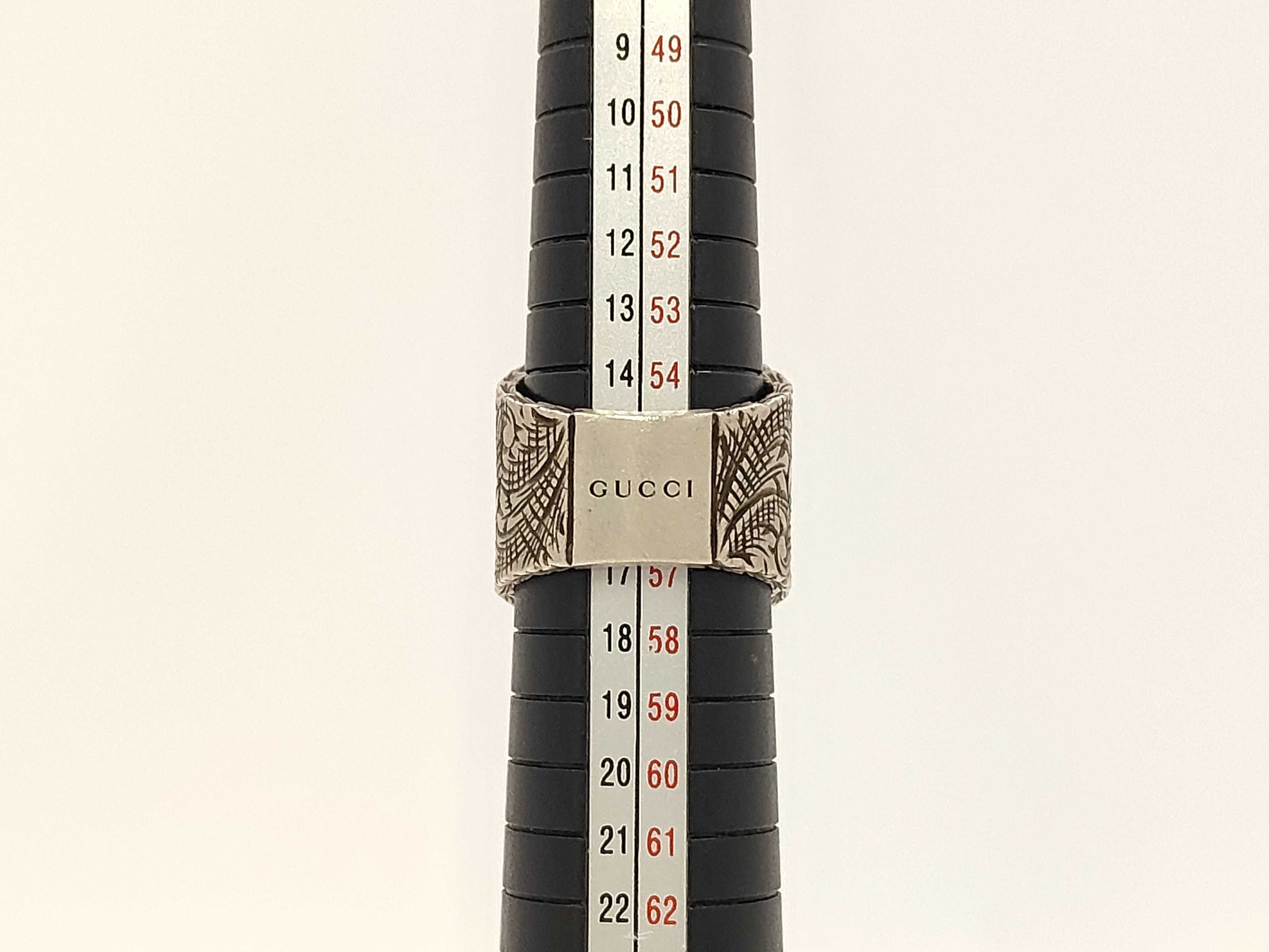 Ag925 Arabesque Alphabet M #M Ring — view 4