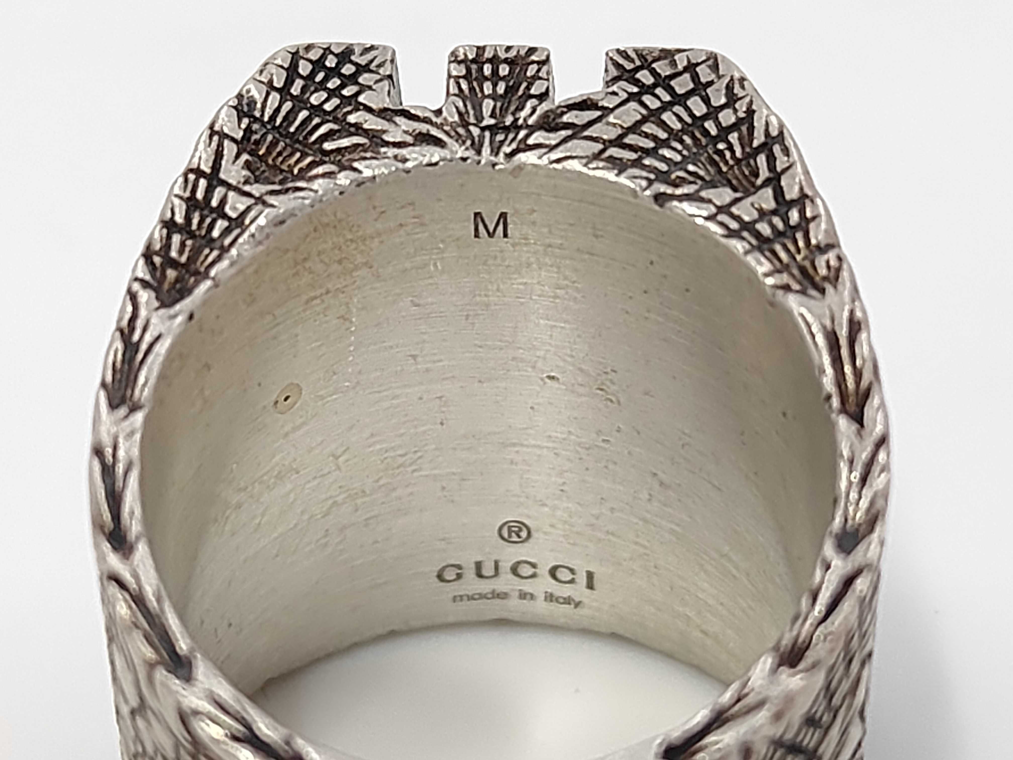 Ag925 Arabesque Alphabet M #M Ring — view 6