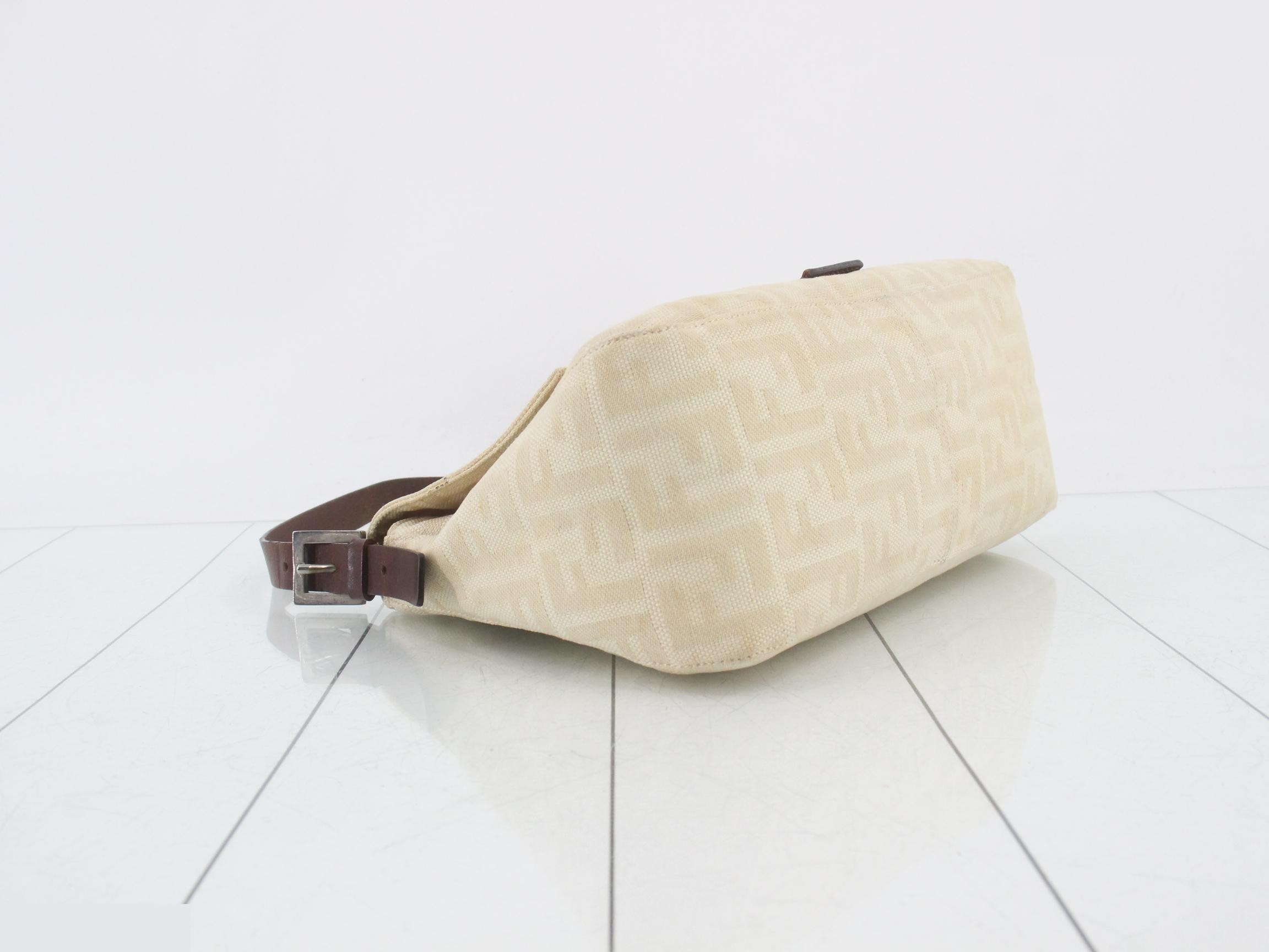 Zucca pattern F Mamma Bucket Baguette Shoulder Bag Zucca Handbag — view 5