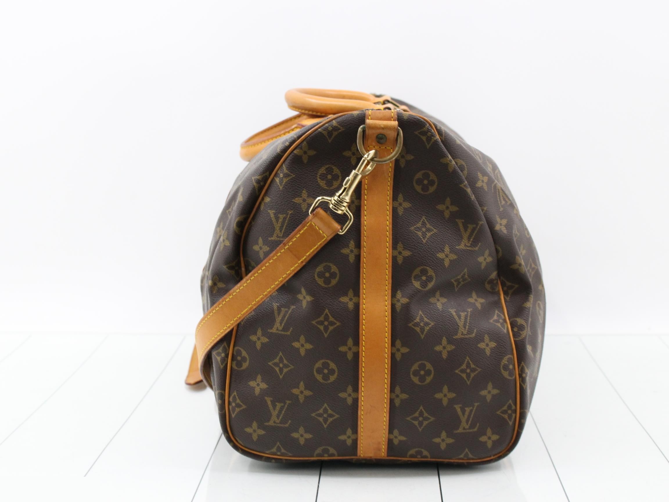Keepall Bandoulière 55 with shoulder strap — view 3