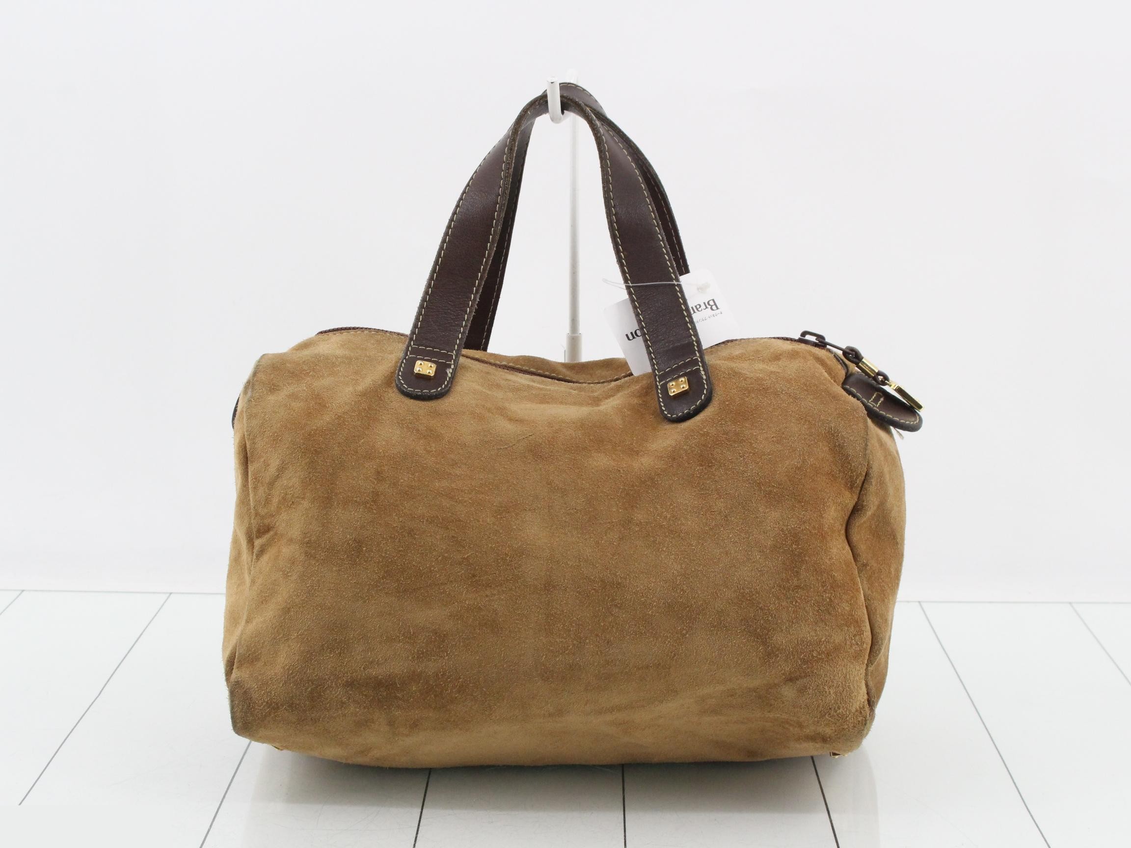 Anagram Suede Handbag — view 2