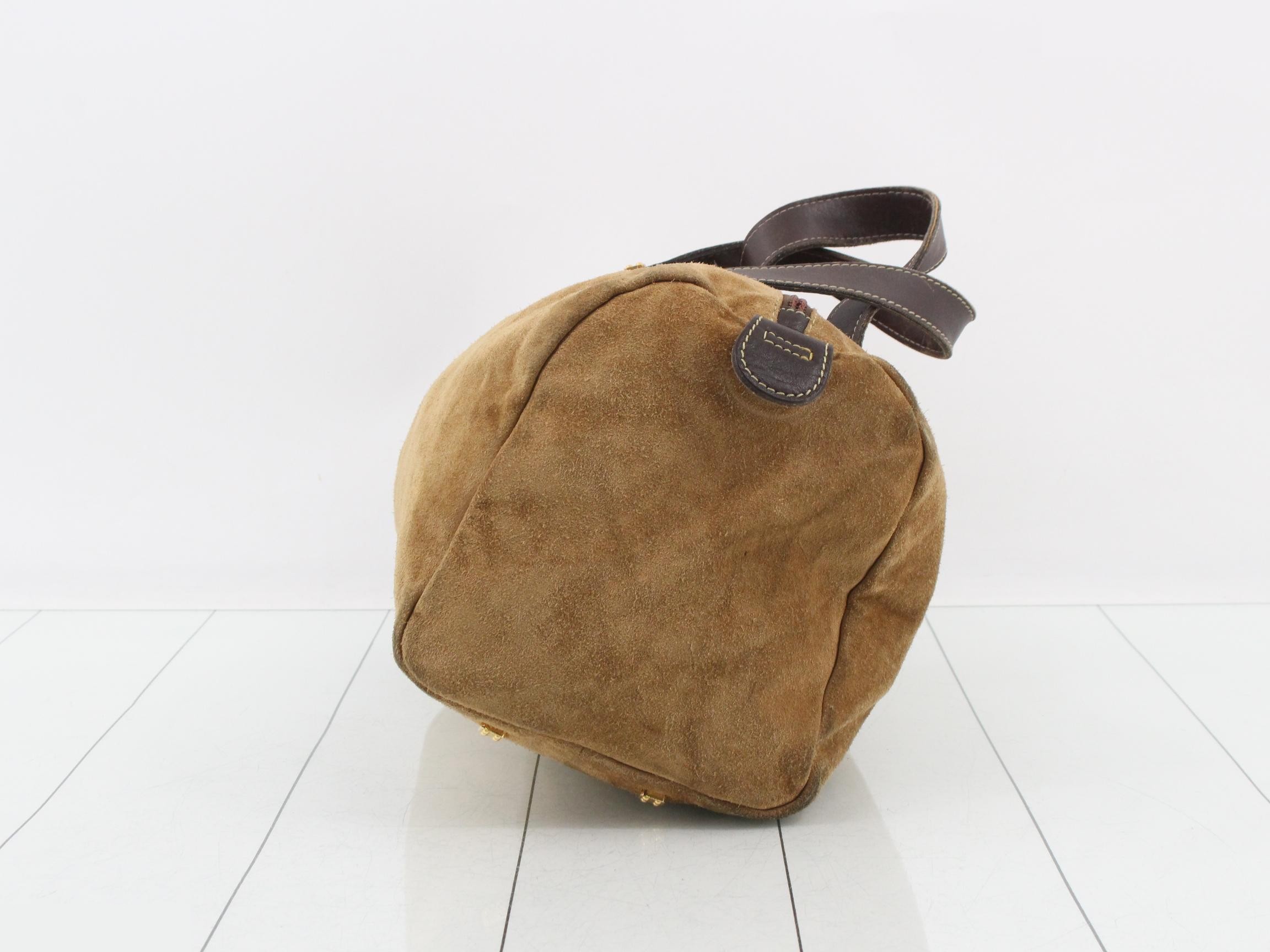 Anagram Suede Handbag — view 3