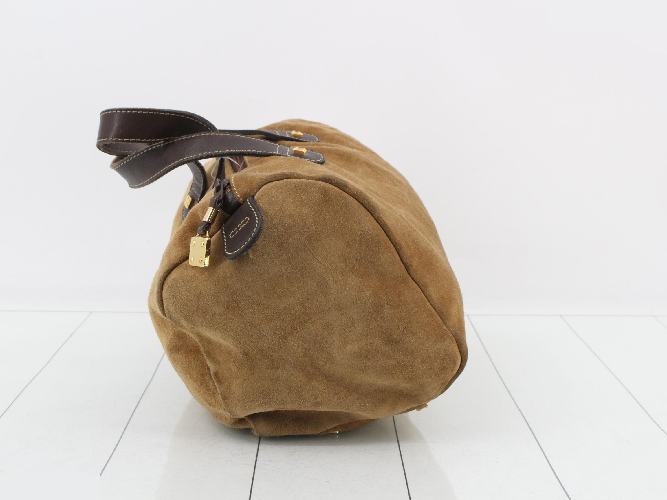 Anagram Suede Handbag — view 4