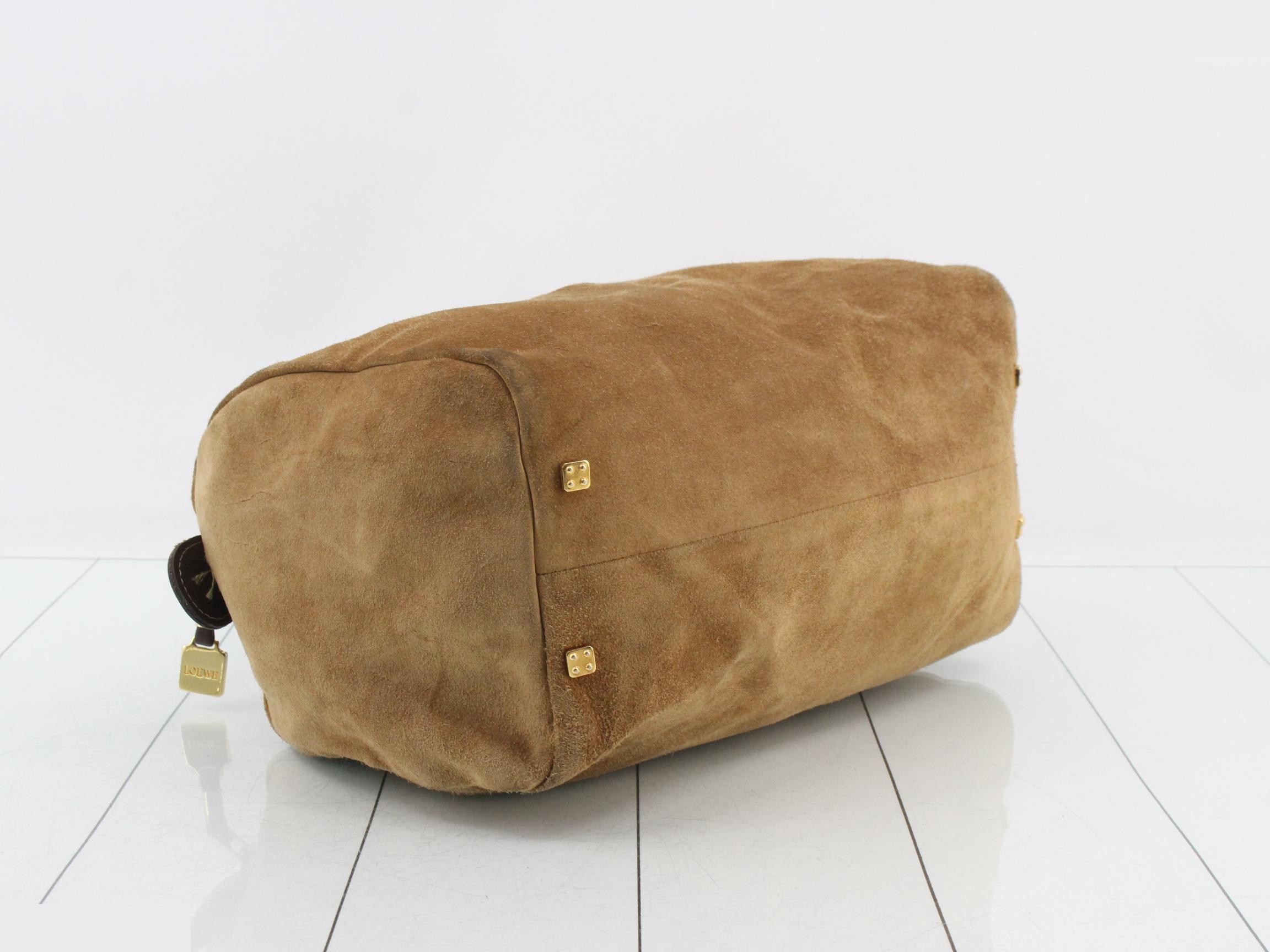 Anagram Suede Handbag — view 5