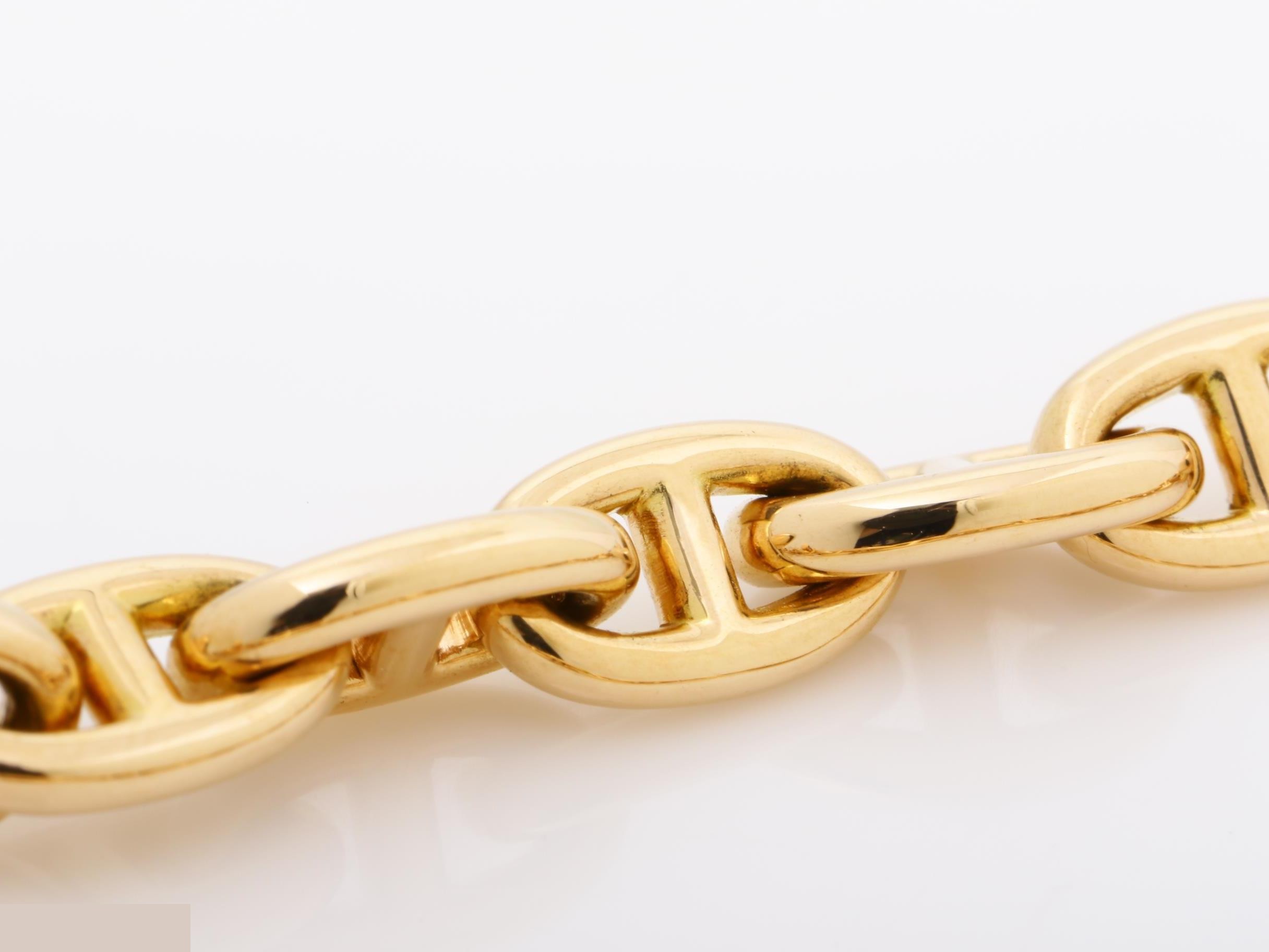 Chaine d'Ancre TPM Bracelet, 24 links, 750/PG, 21.0g — view 3
