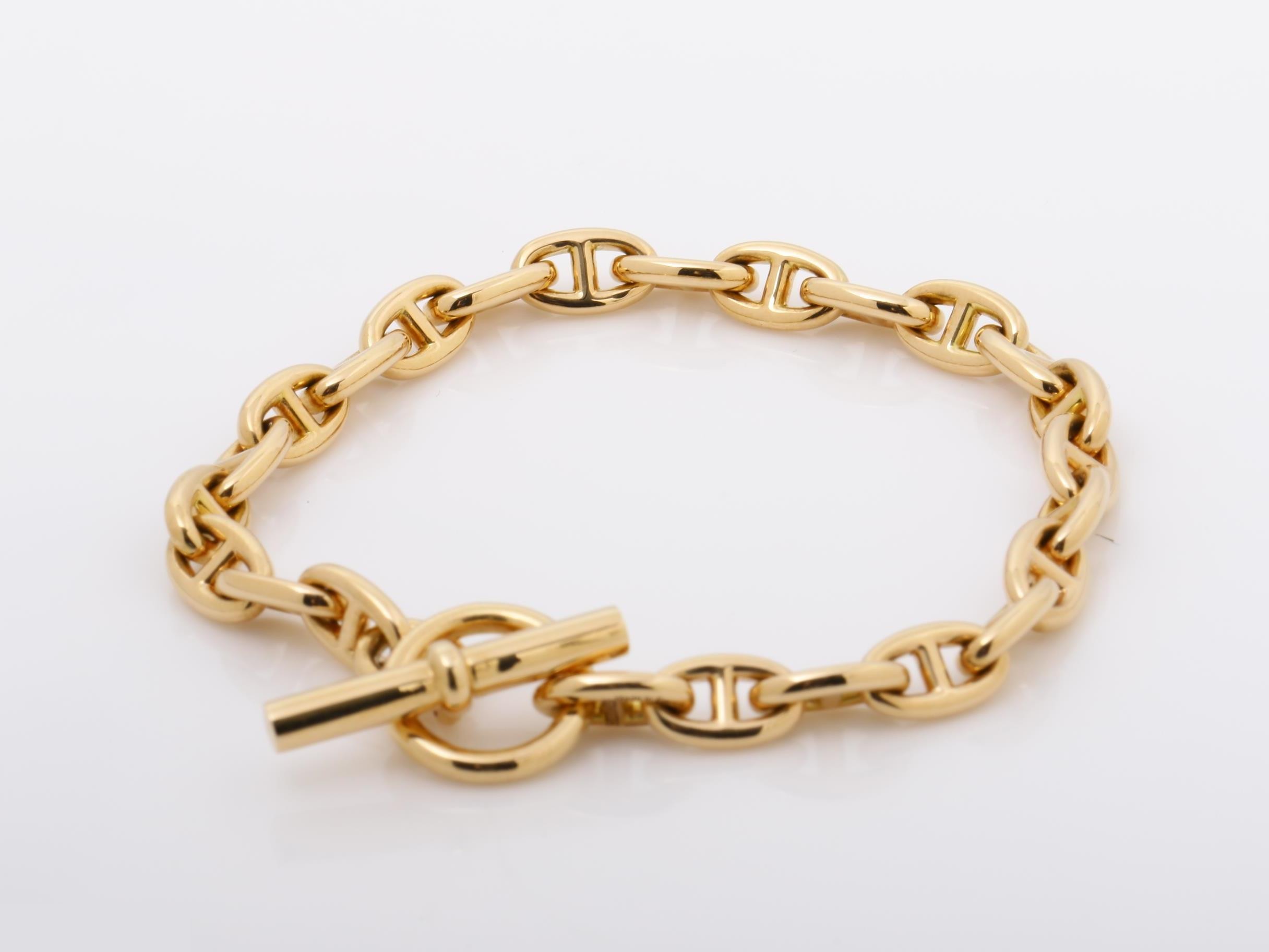 Chaine d'Ancre TPM Bracelet, 24 links, 750/PG, 21.0g — view 4