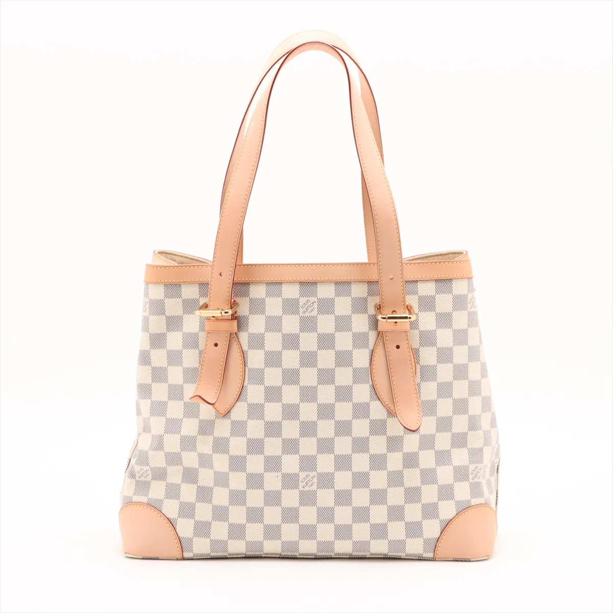 Damier Azur Hampstead MM N51206 CA0182 White — view 2