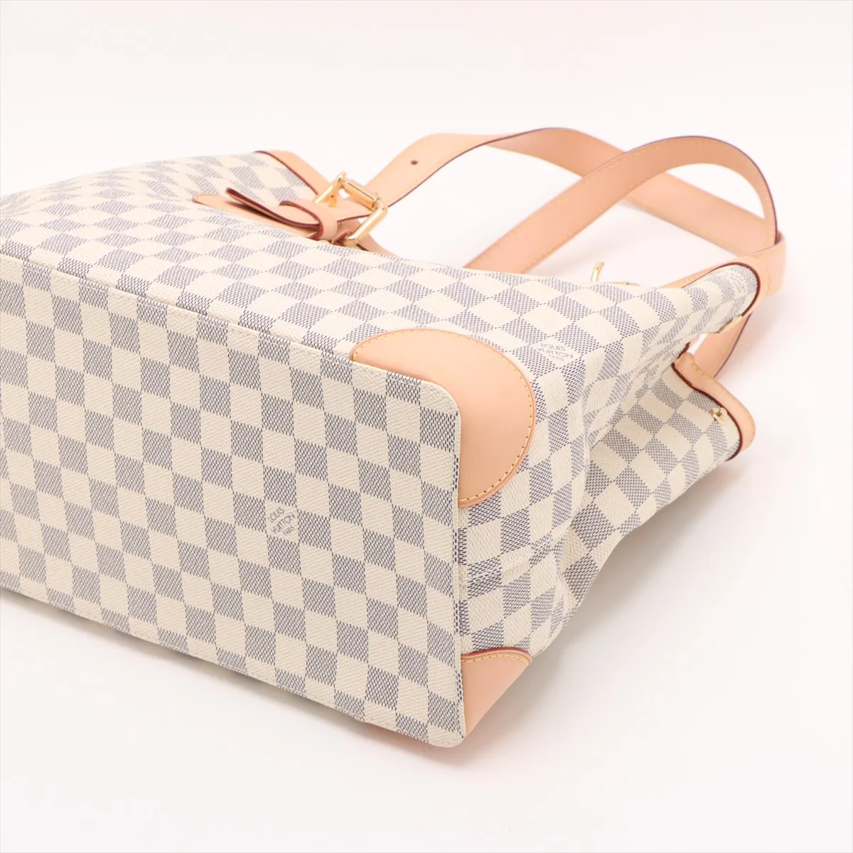 Damier Azur Hampstead MM N51206 CA0182 White — view 3